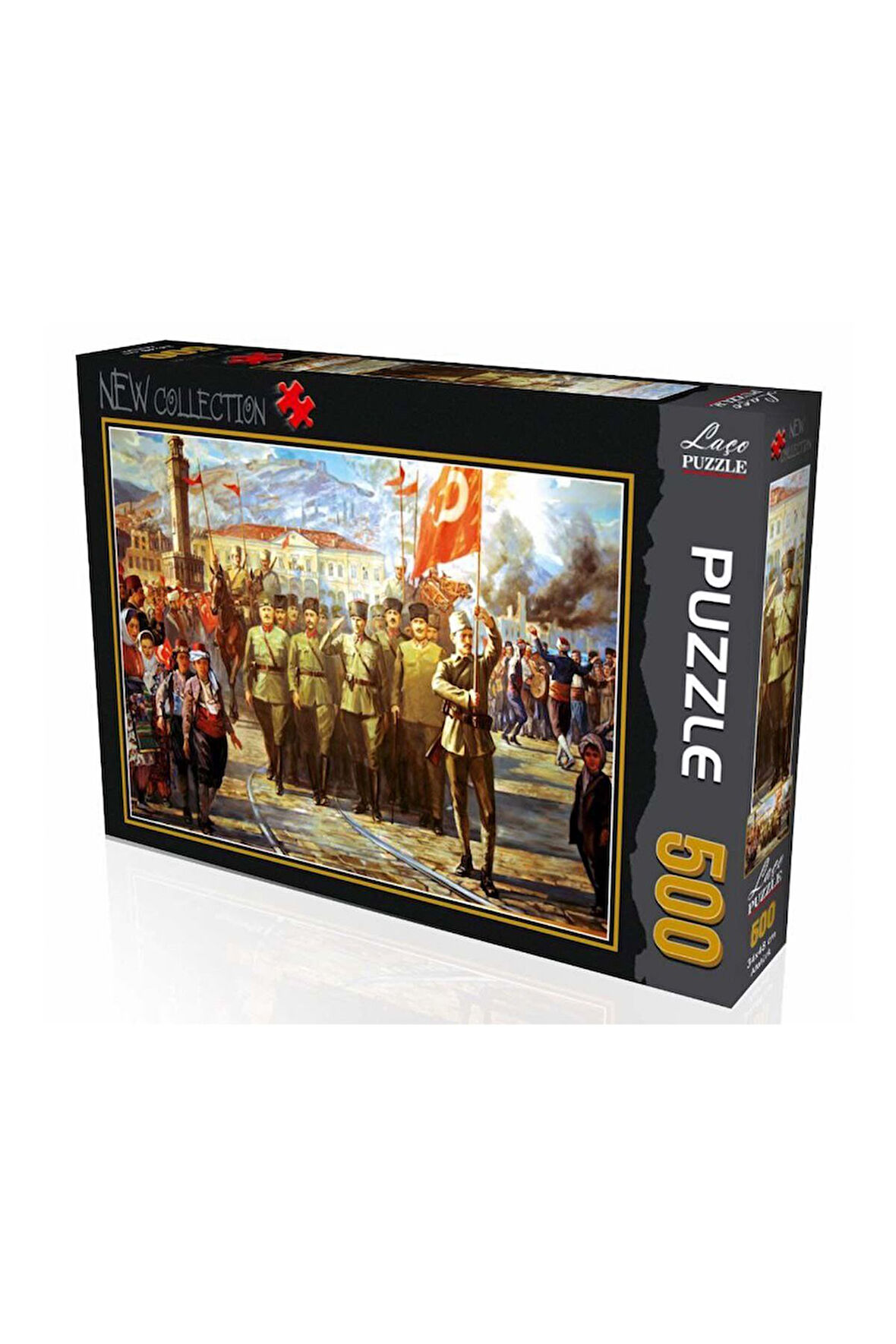 Atatürk İzmir Çıkışı 500 Parça Puzzle Kız Erkek Çocuk Oyuncak Eğitici Oyuncaklar