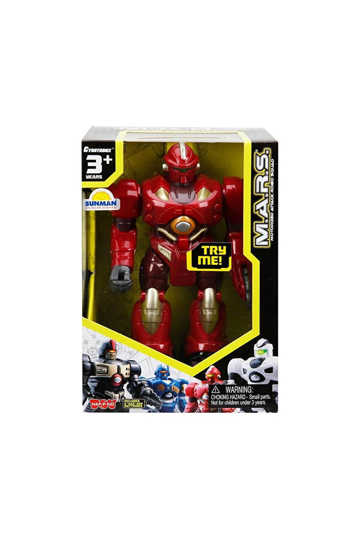 M.A.R.S. Sesli ve Işıklı Yürüyen Robot 18cm. Kız Erkek Çocuk Oyuncak Eğitici Oyuncaklar