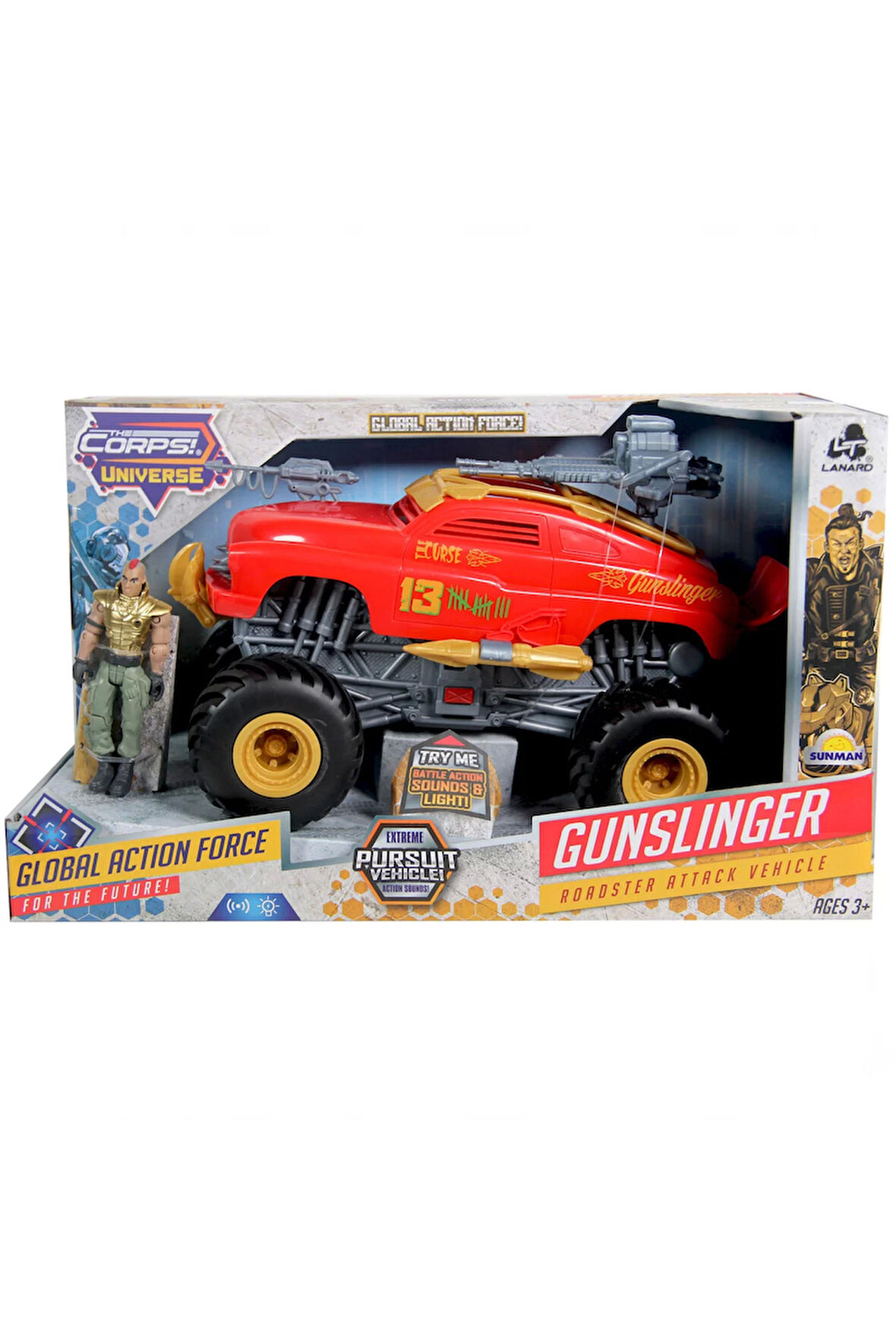 Corps Universe Gunslinger Modifiye Araç - S02033930 Kız Erkek Çocuk Oyuncak Eğitici Oyuncaklar