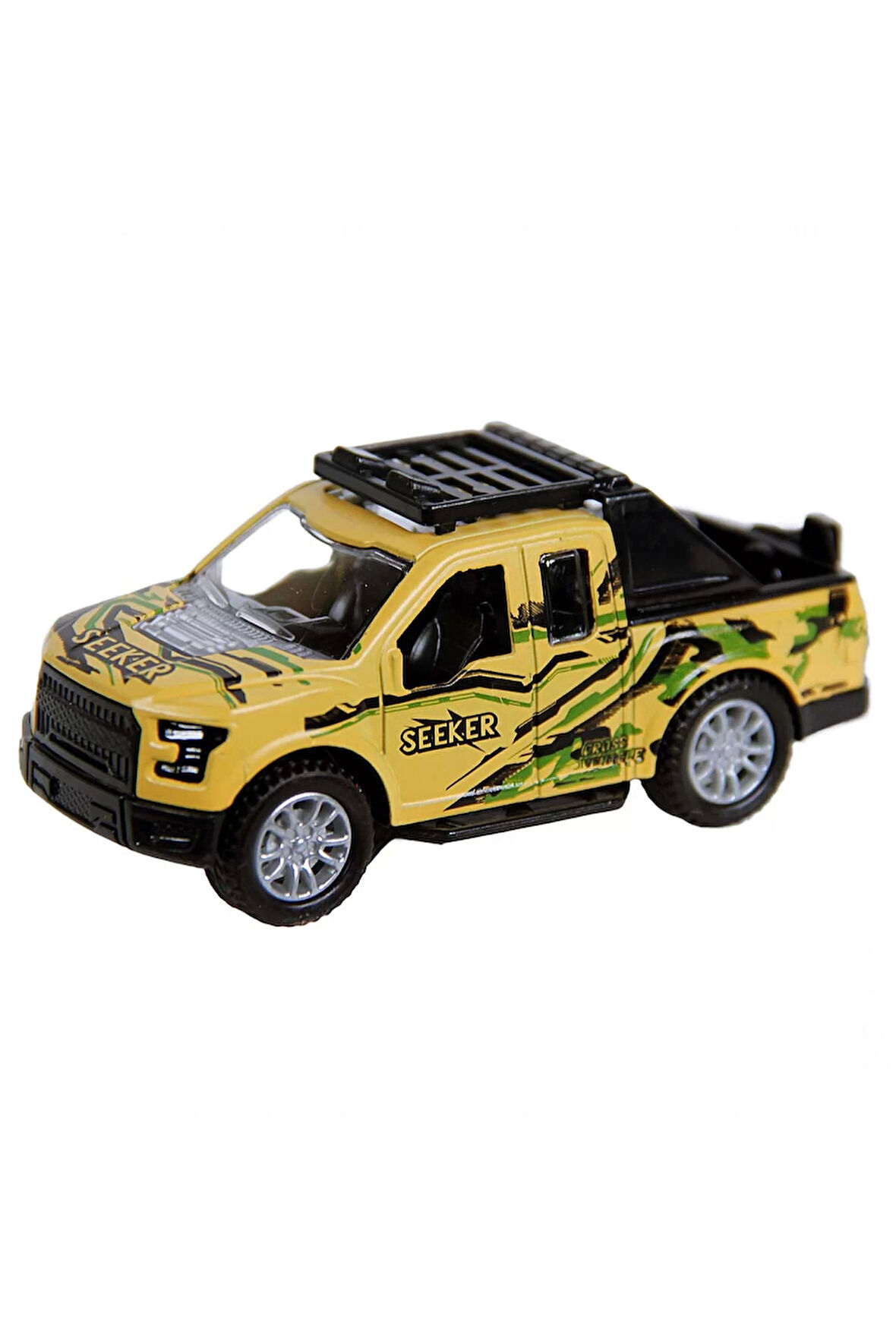 Metal Çek Bırak Safari Jeep K137A42 Kız Erkek Çocuk Oyuncak Eğitici Oyuncaklar