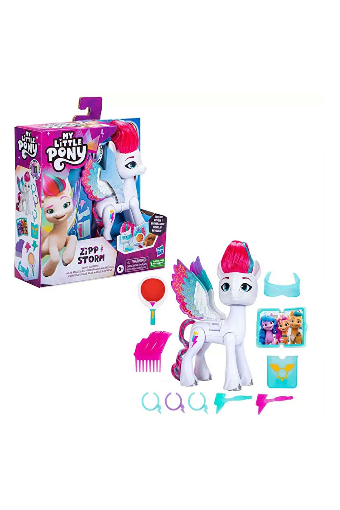 My Little Pony Kanat Sürprizi F6346 Kız Erkek Çocuk Oyuncak Eğitici Oyuncaklar