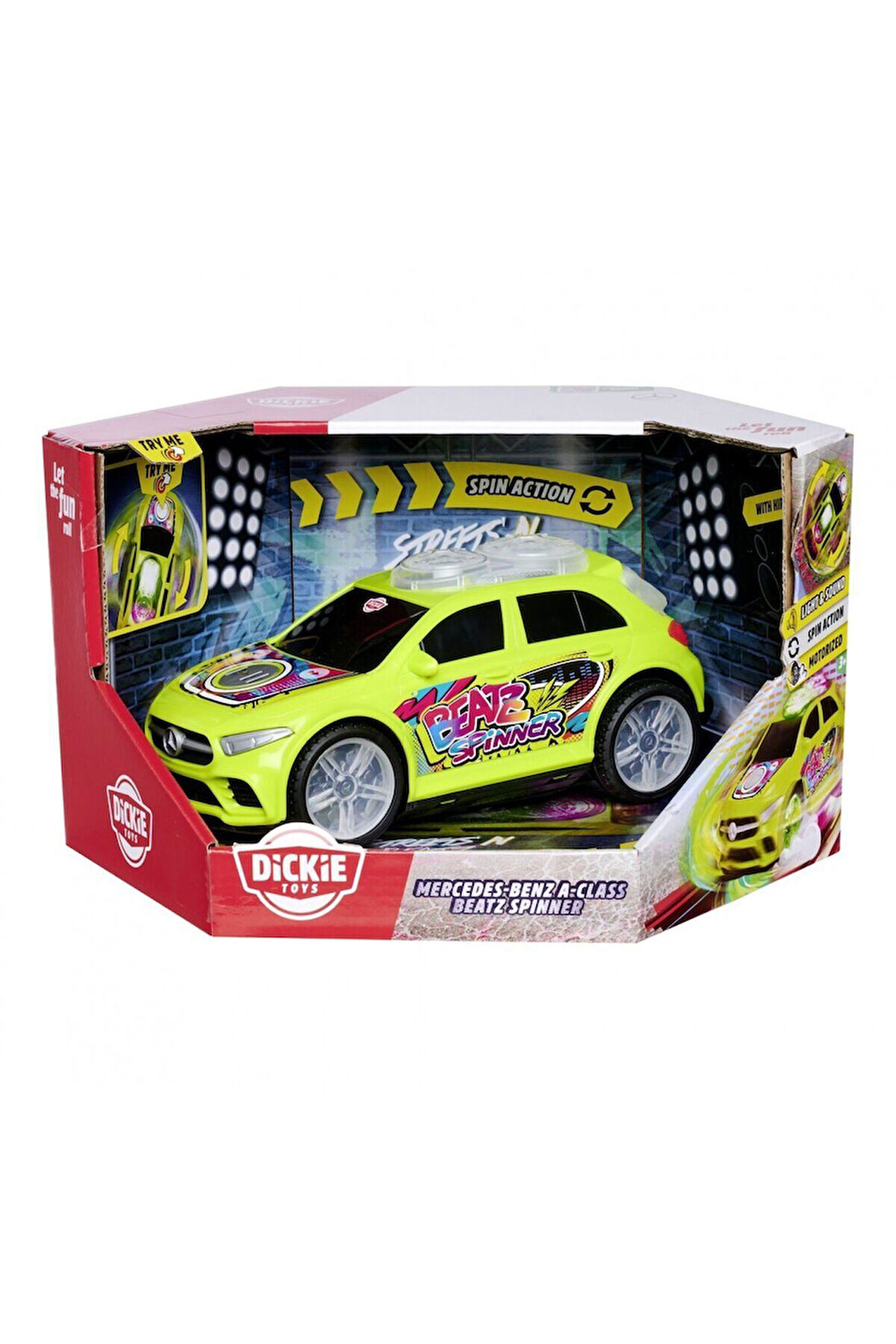 203765007 Mercedes-Benz A-Class Beat Spinner Kız Erkek Çocuk Oyuncak Eğitici Oyuncaklar
