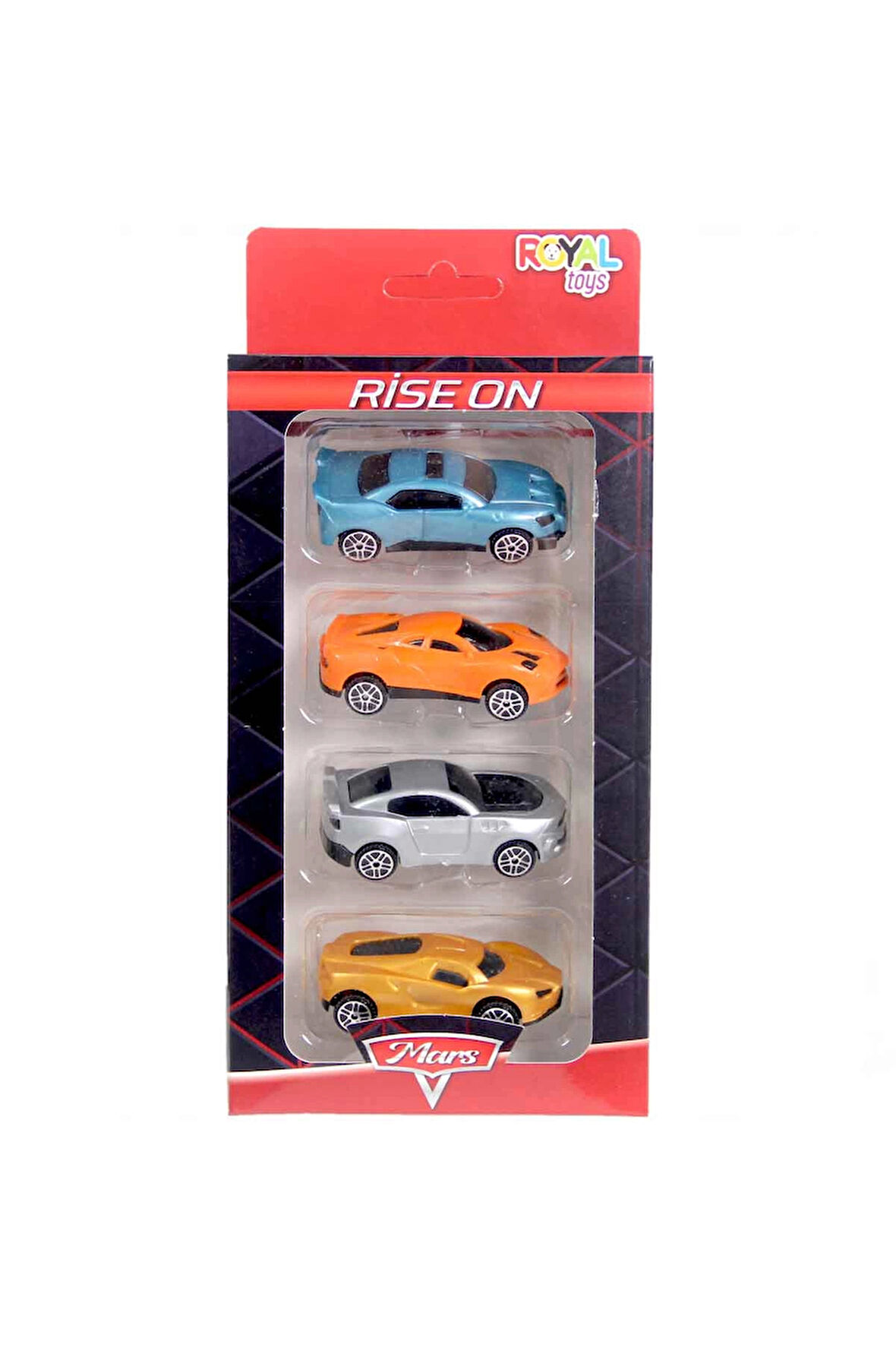 Rise On 4'lü Mini Araçlar Kız Erkek Çocuk Oyuncak Eğitici Oyuncaklar