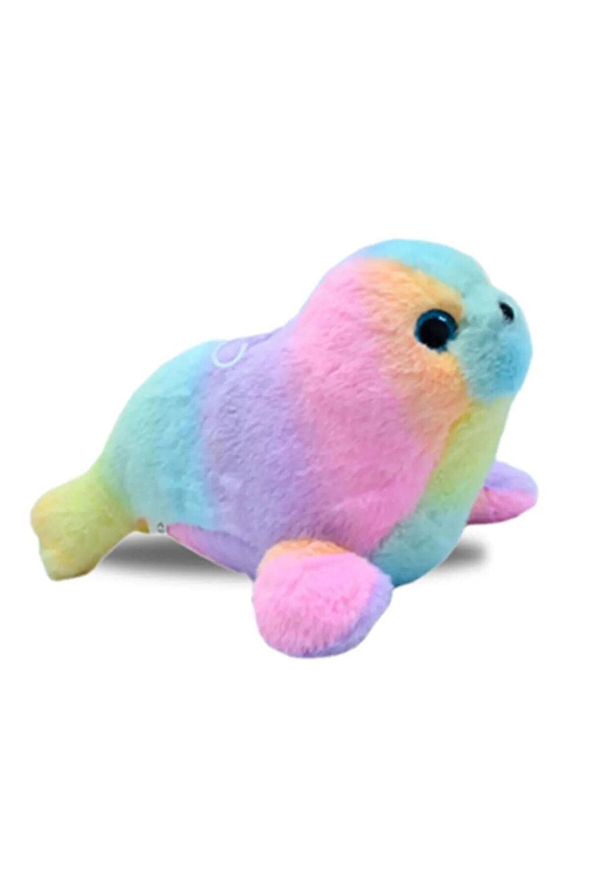 Peluş Fok 30cm Renkli 62855 Kız Erkek Çocuk Oyuncak Eğitici Oyuncaklar