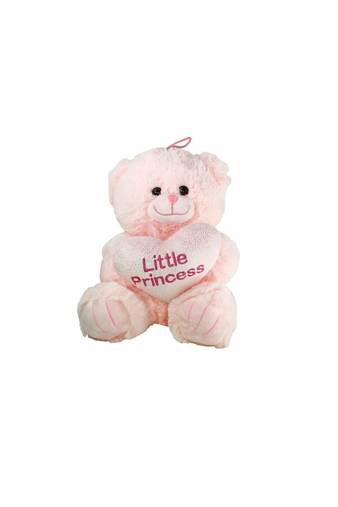 PABA501532-25 Peluş Kalpli Ayı 25cm Kız Erkek Çocuk Oyuncak Eğitici Oyuncaklar