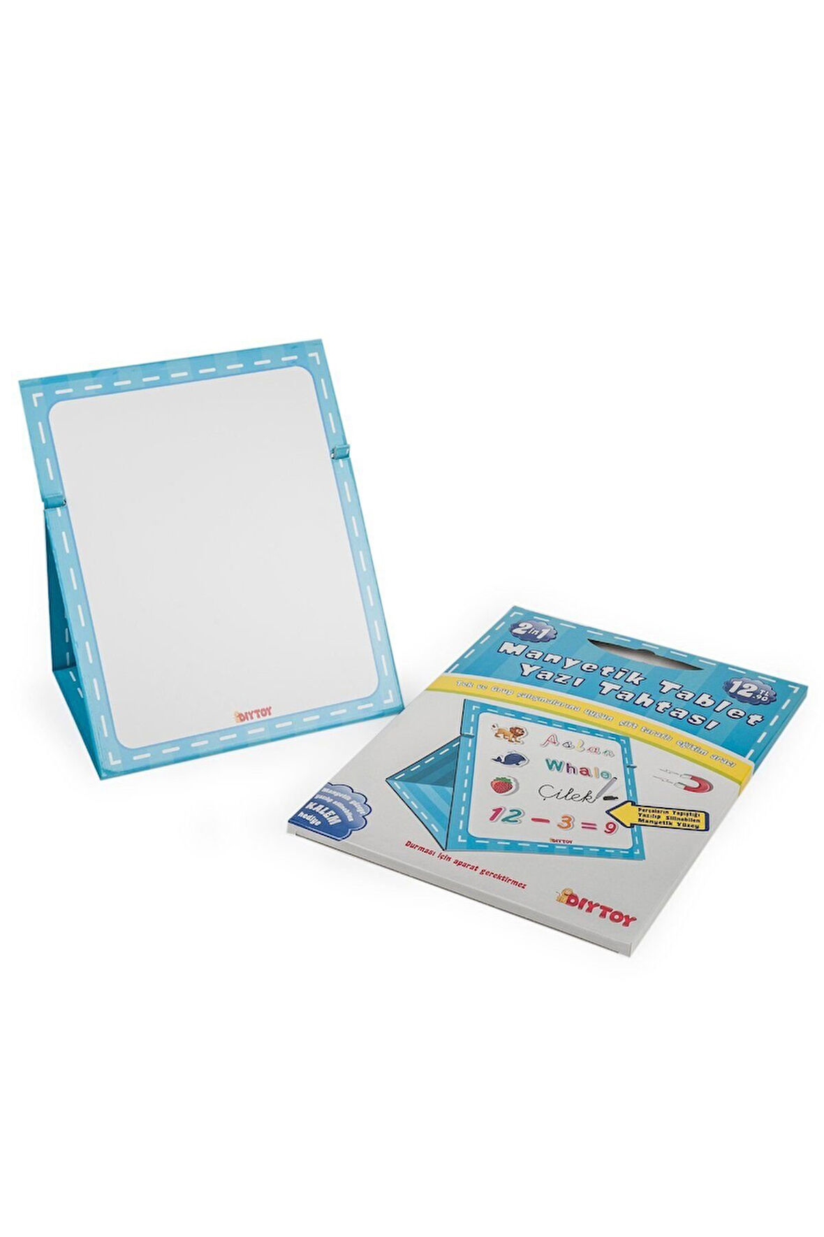 0585 MANYETİK TABLET YAZI TAHTASI MAVİ Kız Erkek Çocuk Oyuncak Eğitici Oyuncaklar