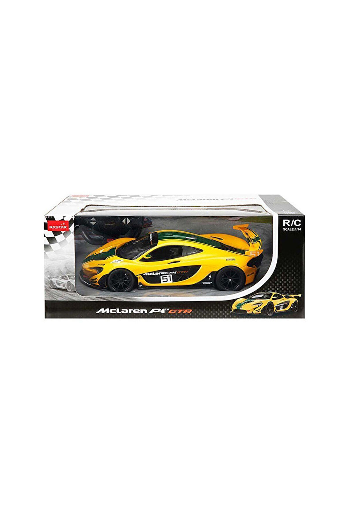 75000 Kumandalı 1:14 Mclaren P1 GTR Kız Erkek Çocuk Oyuncak Eğitici Oyuncaklar