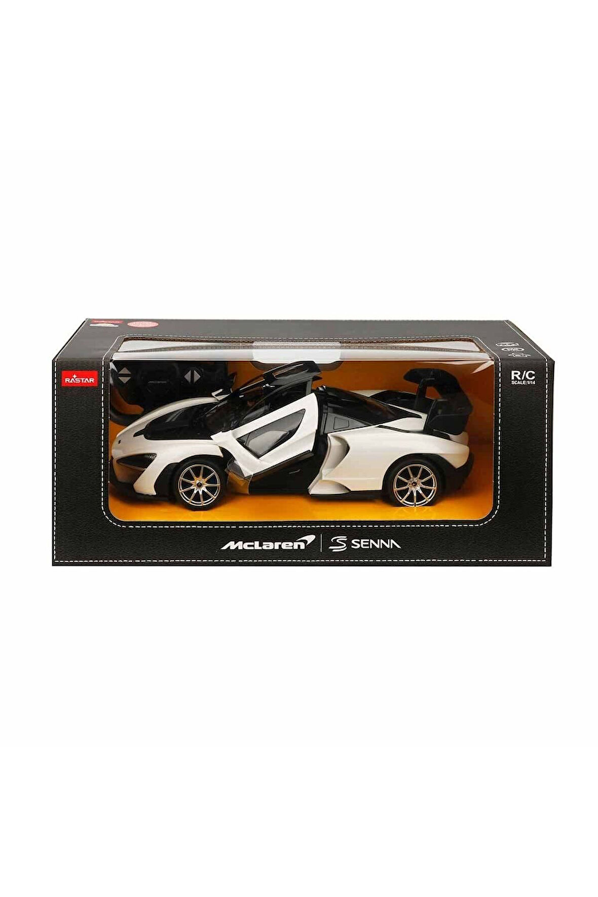 96600 1:14 Mclaren Senna Işıklı Uzaktan Kumandalı Araba 32cm Kız Erkek Çocuk Oyuncak Eğitici Oyuncak