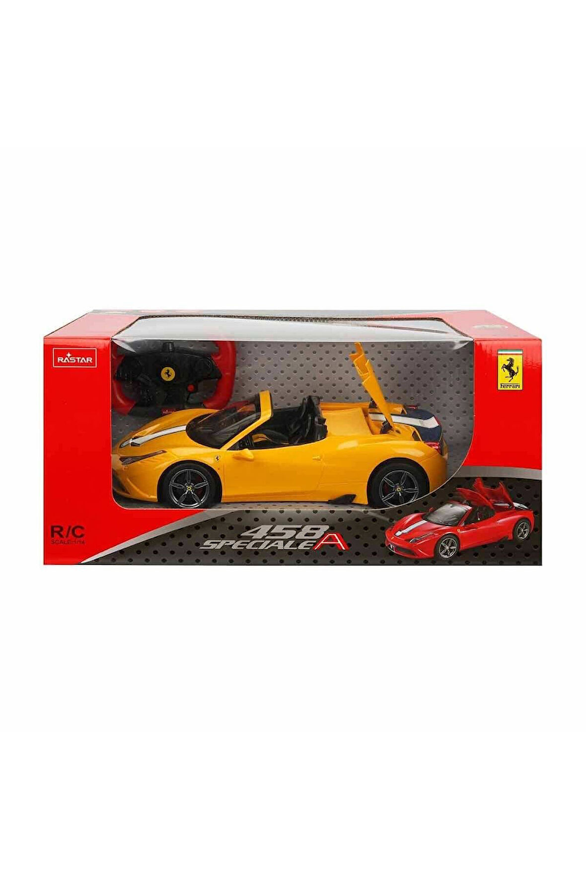 74560 1:14 Ferrari 458 Speciale Uzaktan Kumandalı Işıklı Araba Kız Erkek Çocuk Oyuncak Eğitici Oyunc