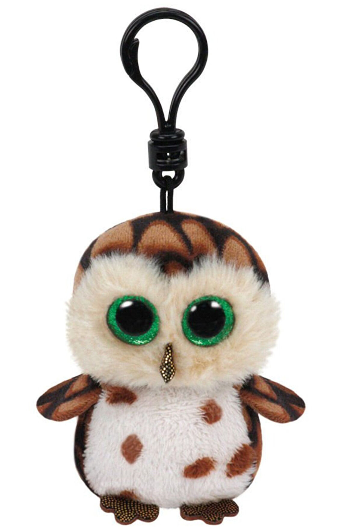 TY Sammy - Owl Brown Anahtarlık Kız Erkek Çocuk Oyuncak Eğitici Oyuncaklar