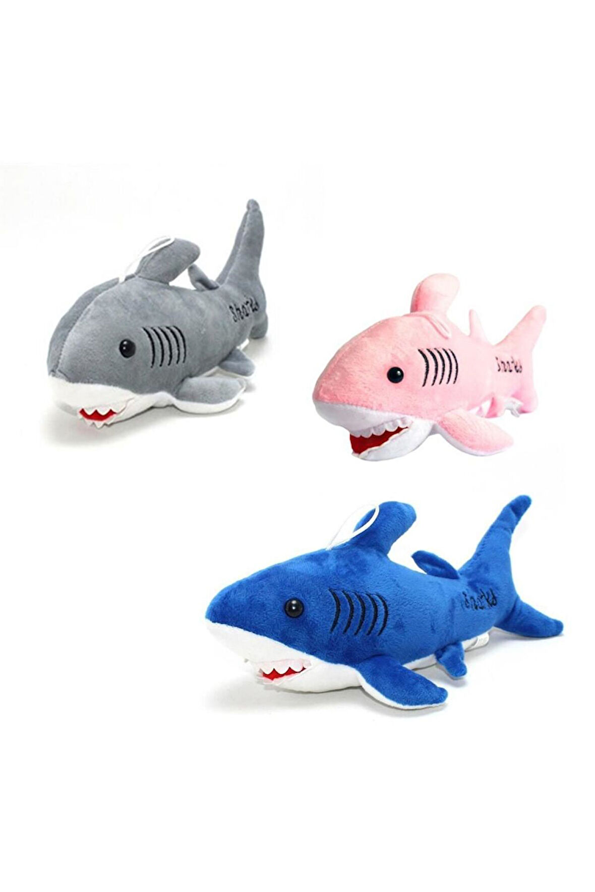 Baby Shark Şarkılı Köpek Balığı Peluş Oyuncak 28cm-1adet Fiyatı Renk Bildirin Kız Erkek Çocuk Oyunca