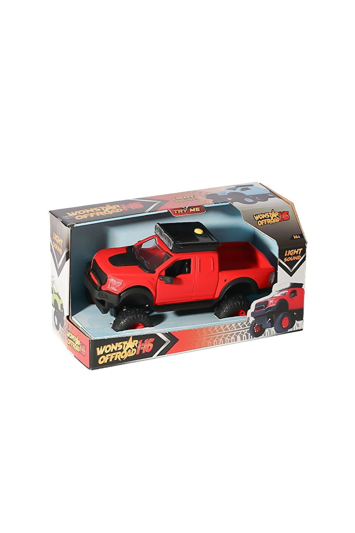 4016 Sesli ve Işıklı Wonstar Offroad Araba 1:16 -Zuzutoys Kız Erkek Çocuk Oyuncak Eğitici Oyuncaklar