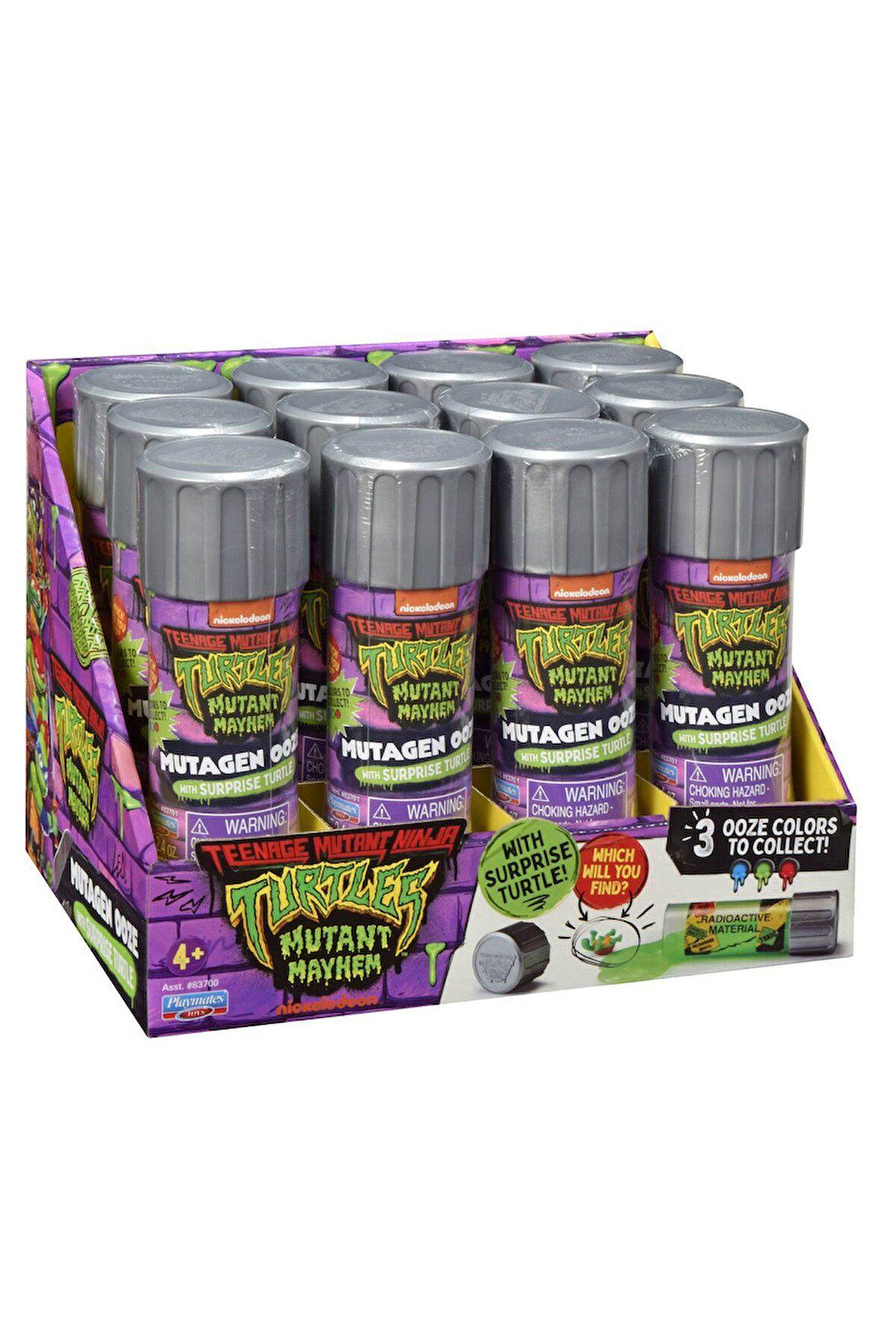 TU807000 TMNT Ninja Kaplumbağalar Mutasyon Çamuru - 83700 -1adet fiyatıdır Kız Erkek Çocuk Oyuncak E