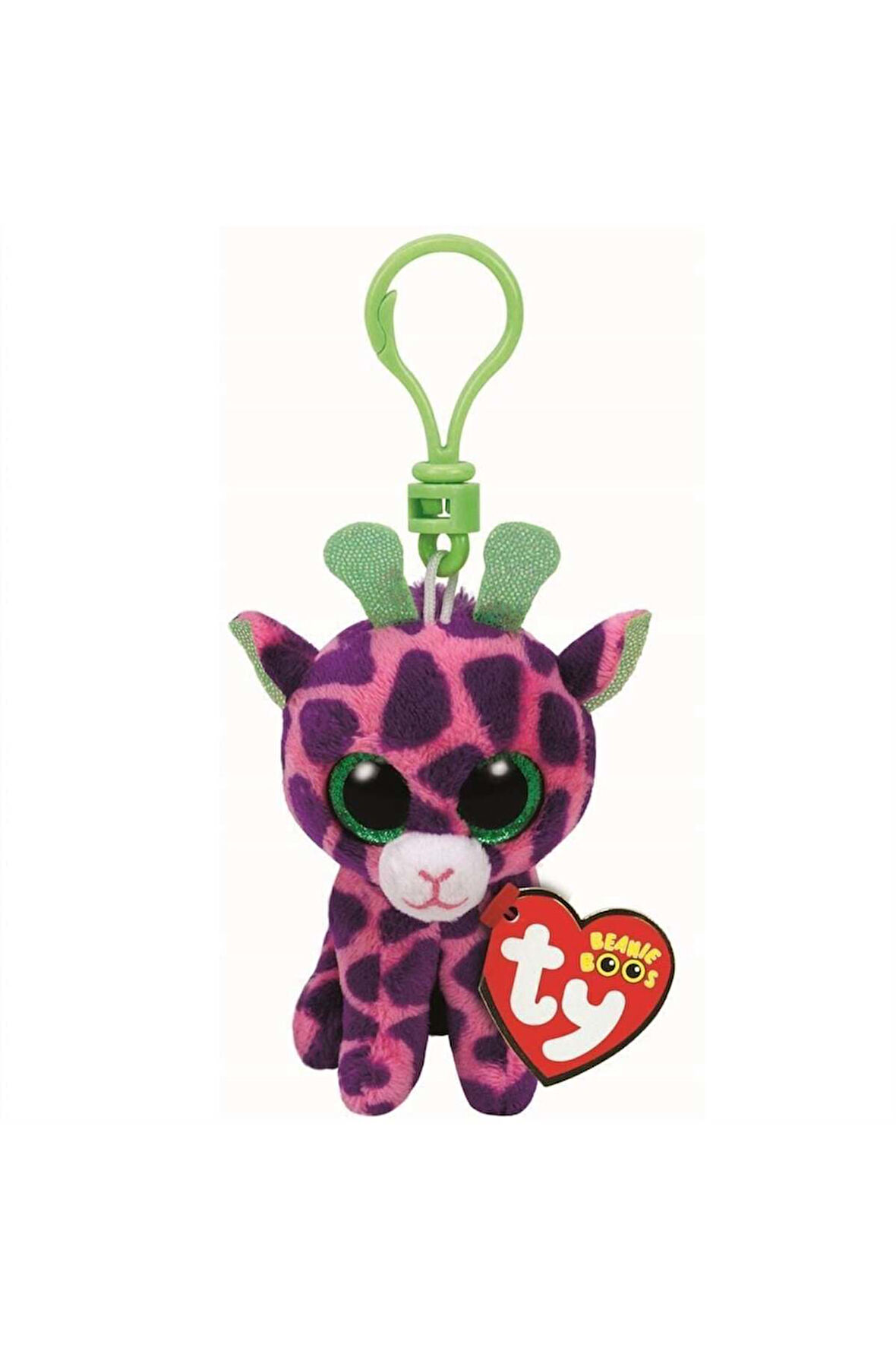 TY Gilbert - Pink Giraffe Anahtarlık Kız Erkek Çocuk Oyuncak Eğitici Oyuncaklar