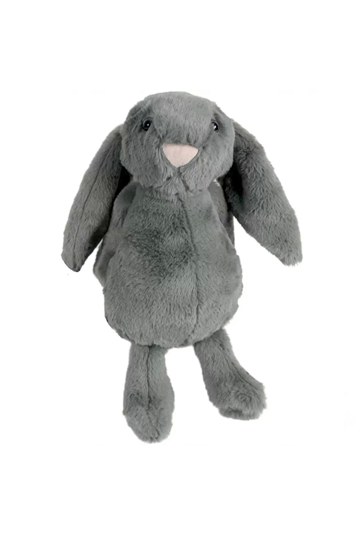 Uyku Arkadaşı Tavşan Peluş Gri 34cm Kız Erkek Çocuk Oyuncak Eğitici Oyuncaklar