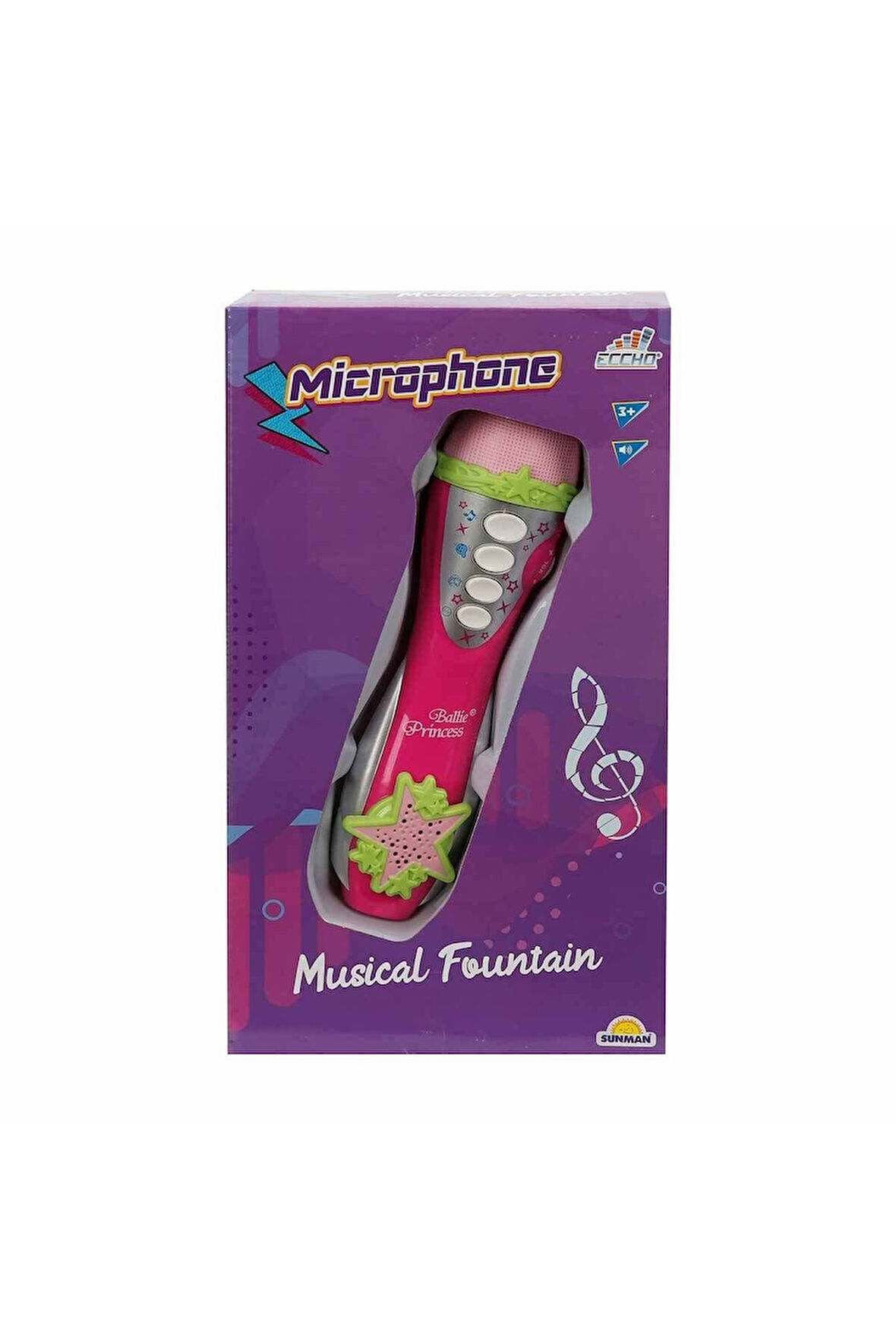 34564 Müzikli Karaoke Mikrofon Kız Erkek Çocuk Oyuncak Eğitici Oyuncaklar