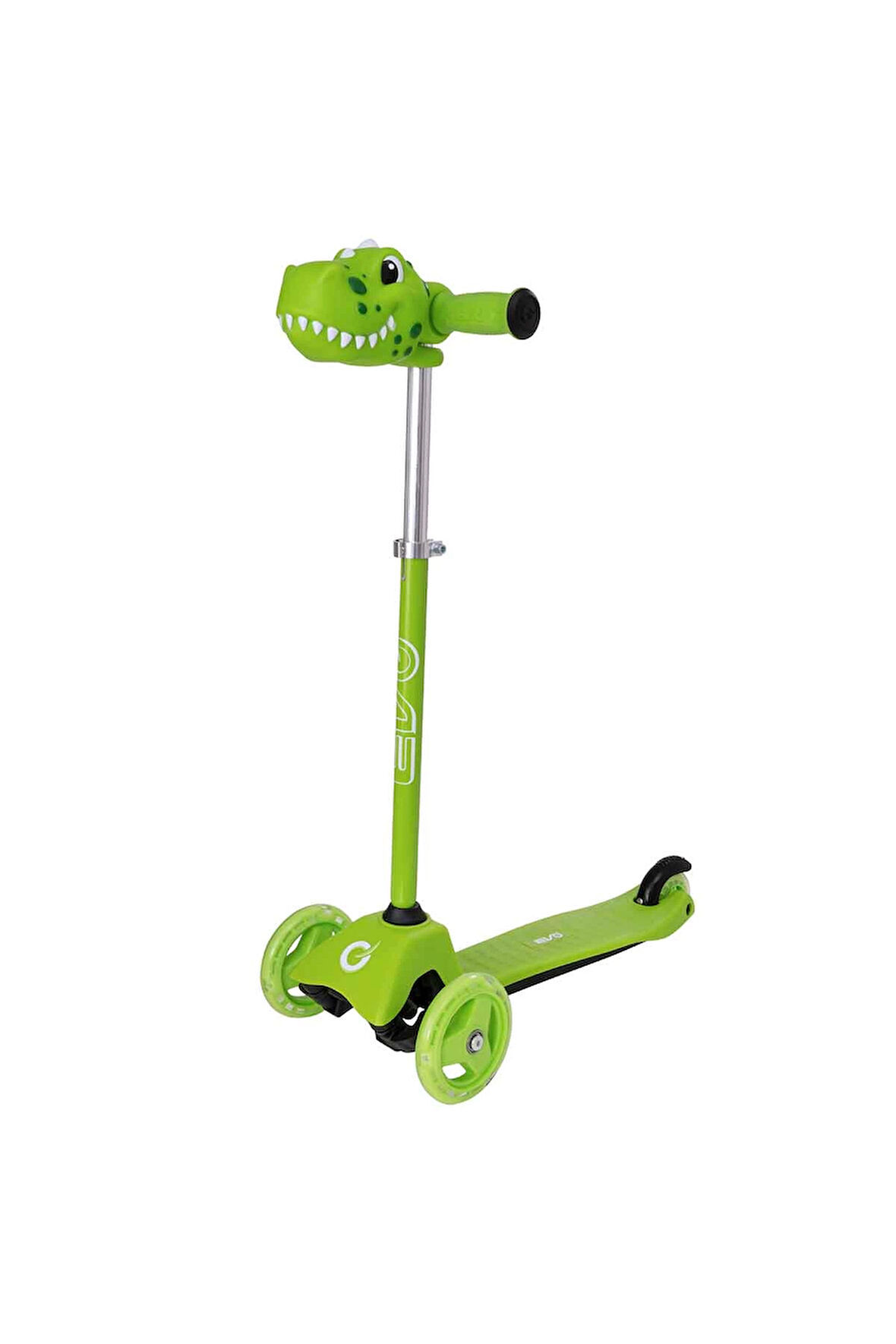 Dino 3 Teker Işıklı Mini Scooter Kız Erkek Çocuk Oyuncak Eğitici Oyuncaklar