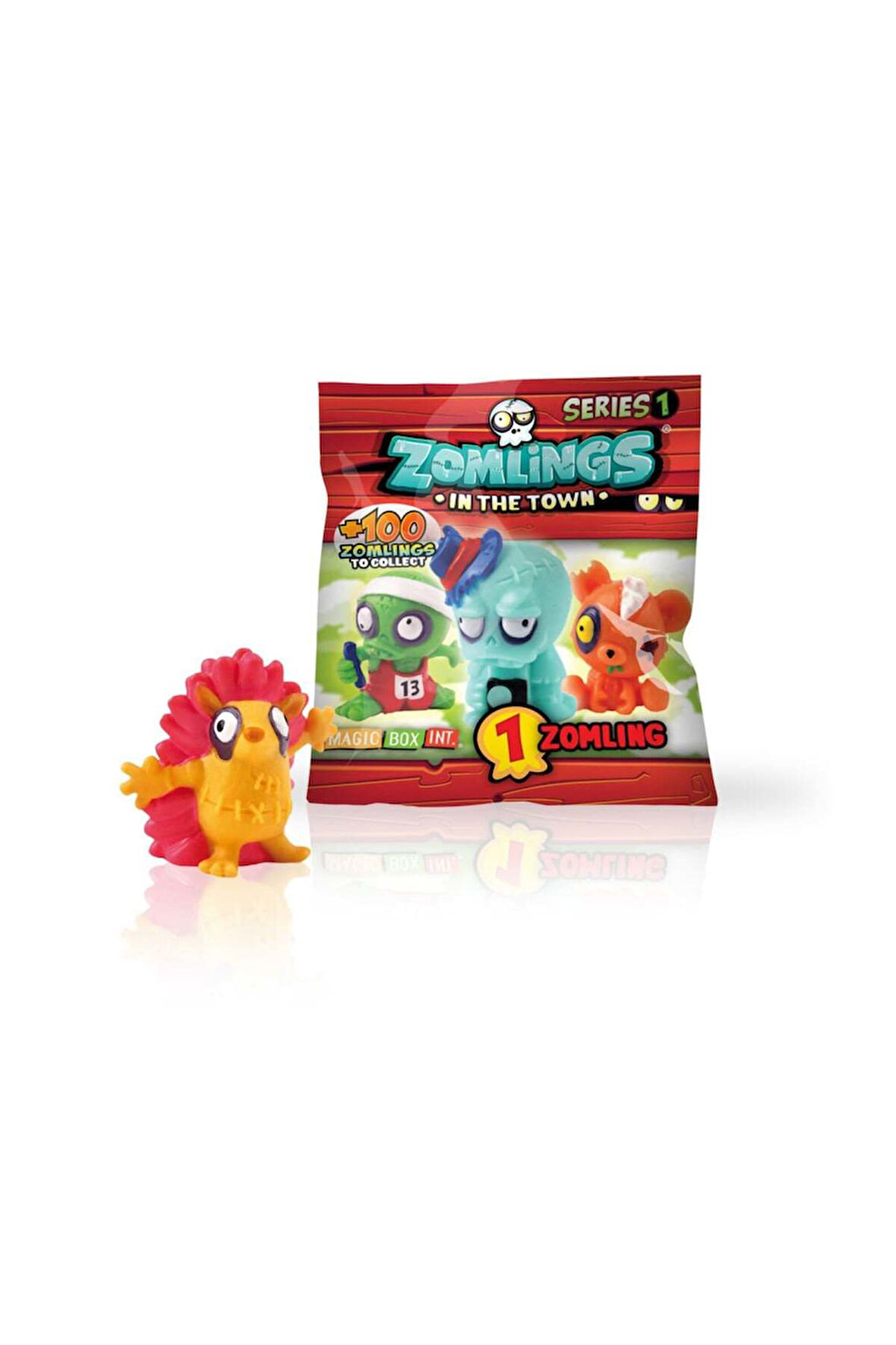 Zomlings Tekli Figür Seri 1 Kız Erkek Çocuk Oyuncak Eğitici Oyuncaklar