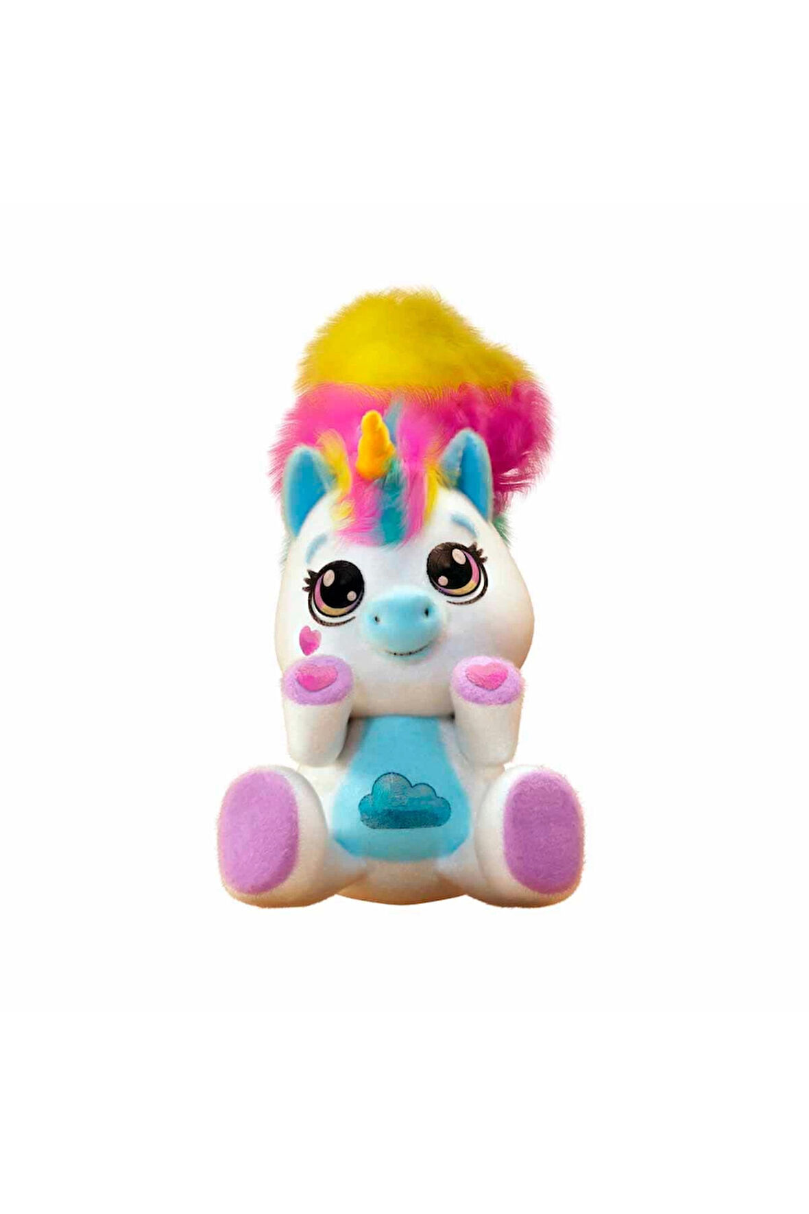 Lily Sesli ve Işıklı Unicorn Peluş Kız Erkek Çocuk Oyuncak Eğitici Oyuncaklar