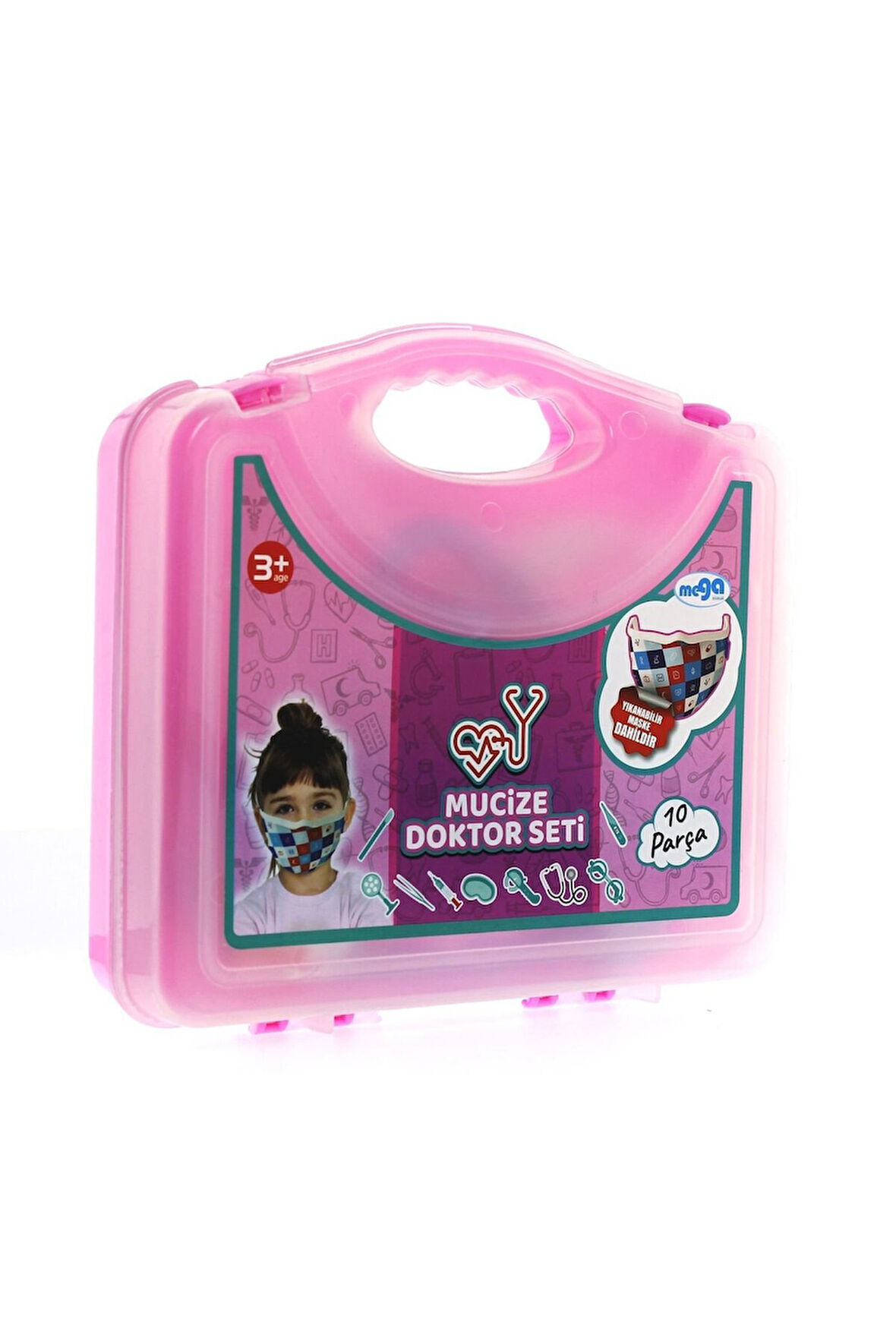 Mucize Doktor Seti Pembe Kız Erkek Çocuk Oyuncak Eğitici Oyuncaklar