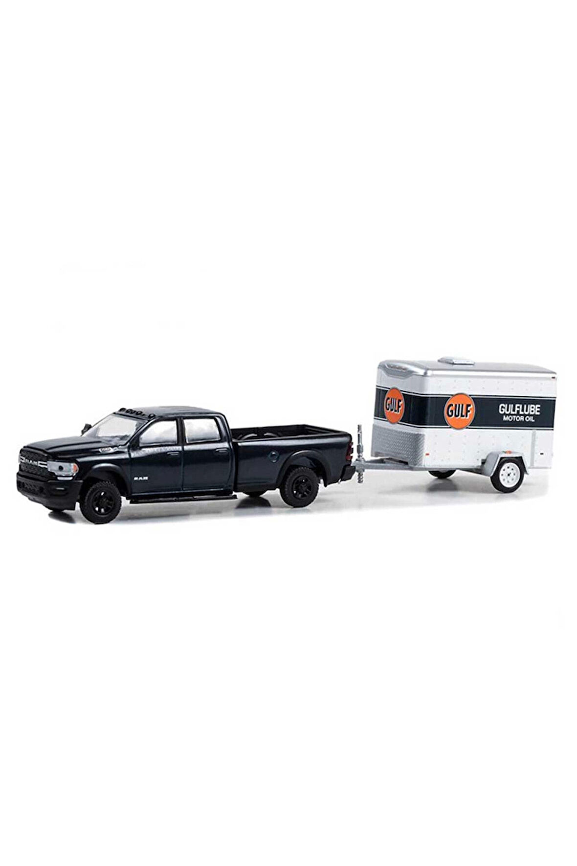 Greenlight 1/64 2023 Ram 2500 With Small Cargo Trailer Model Araba Kız Erkek Çocuk Oyuncak Eğitici O