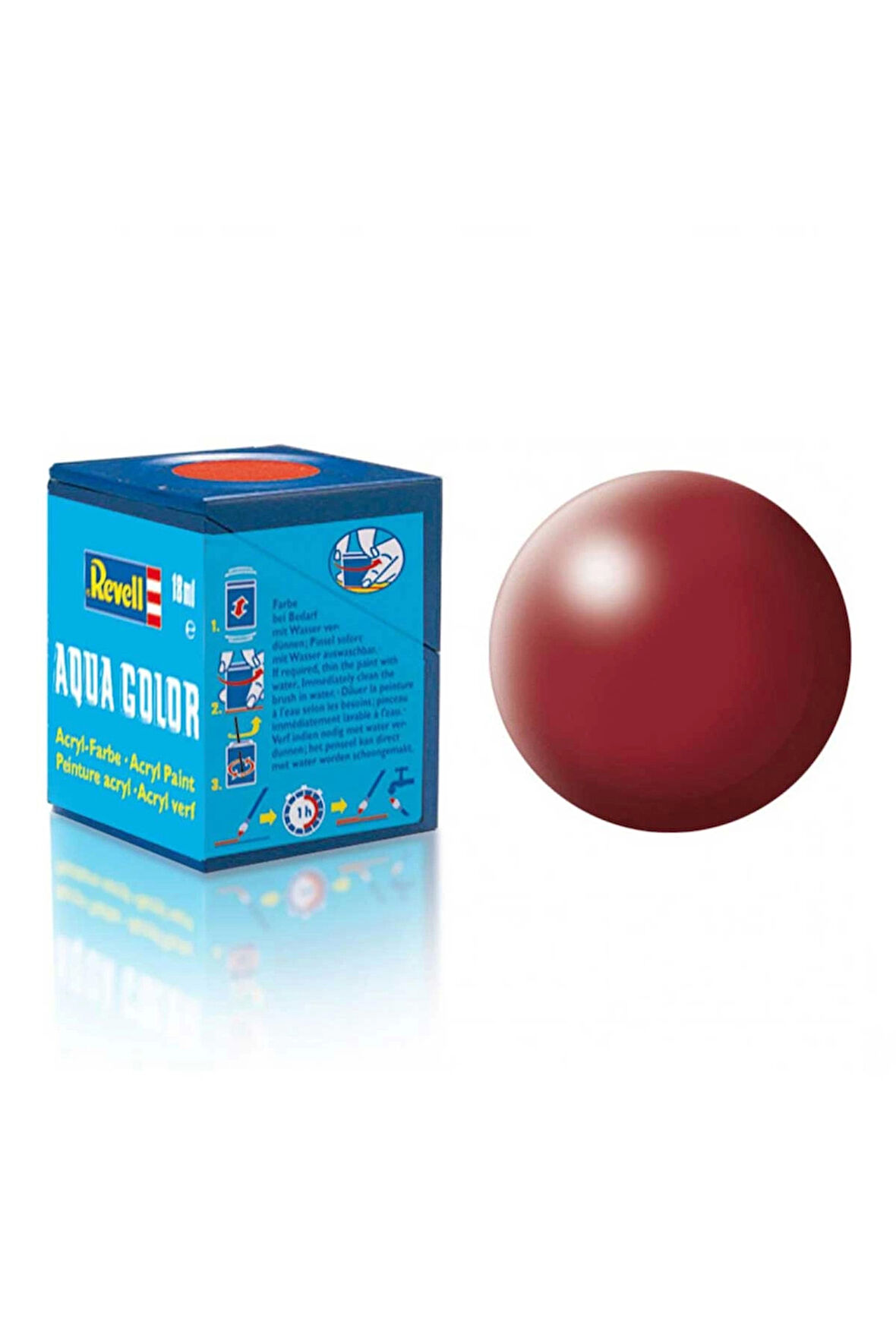 Revell 331 - Aqua Color Purple Red Silk - Acrylic Boya- 18 ml Kız Erkek Çocuk Oyuncak Eğitici Oyunca