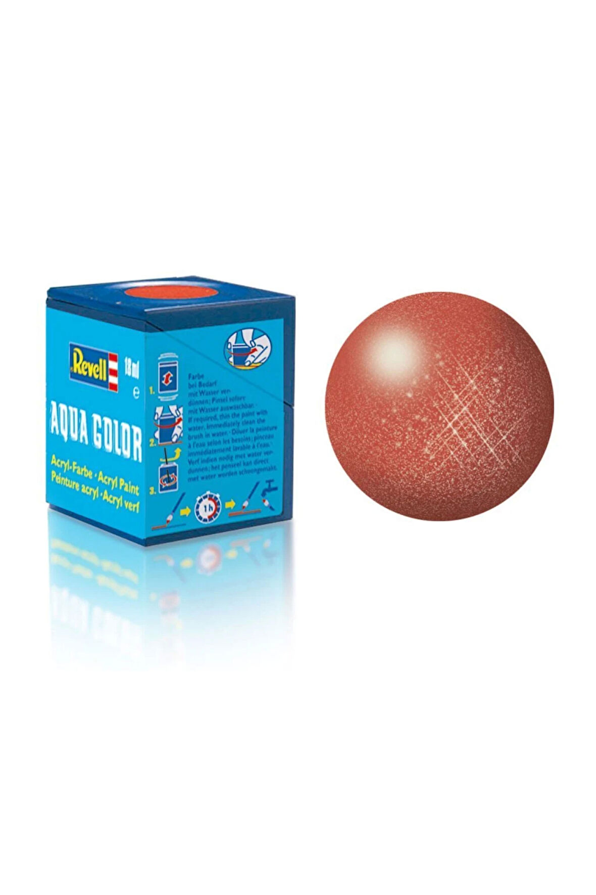 Revell 95 - Aqua Color Bronze - Metallic Boya - 18 ml Kız Erkek Çocuk Oyuncak Eğitici Oyuncaklar
