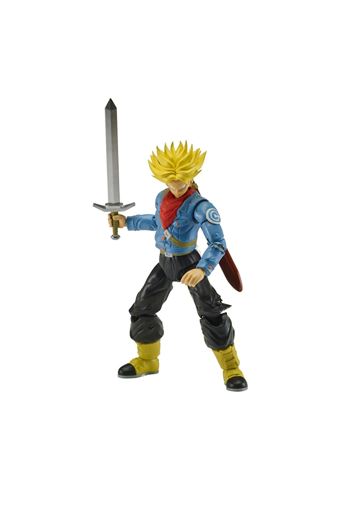 Bandai Dragon Ball Super Saiyan Future Trunks Poz Verilebilir Figür Kız Erkek Çocuk Oyuncak Eğitici