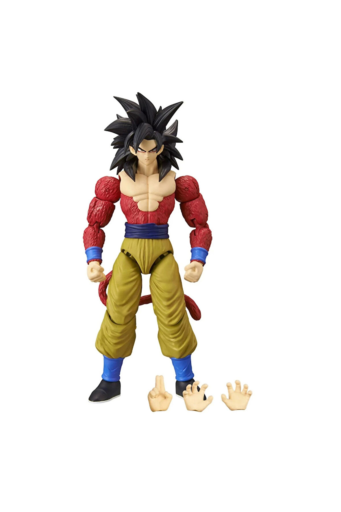 Bandai Dragon Ball Super Saiyan 4 Goku Poz Verilebilir Figür 16cm Kız Erkek Çocuk Oyuncak Eğitici Oy