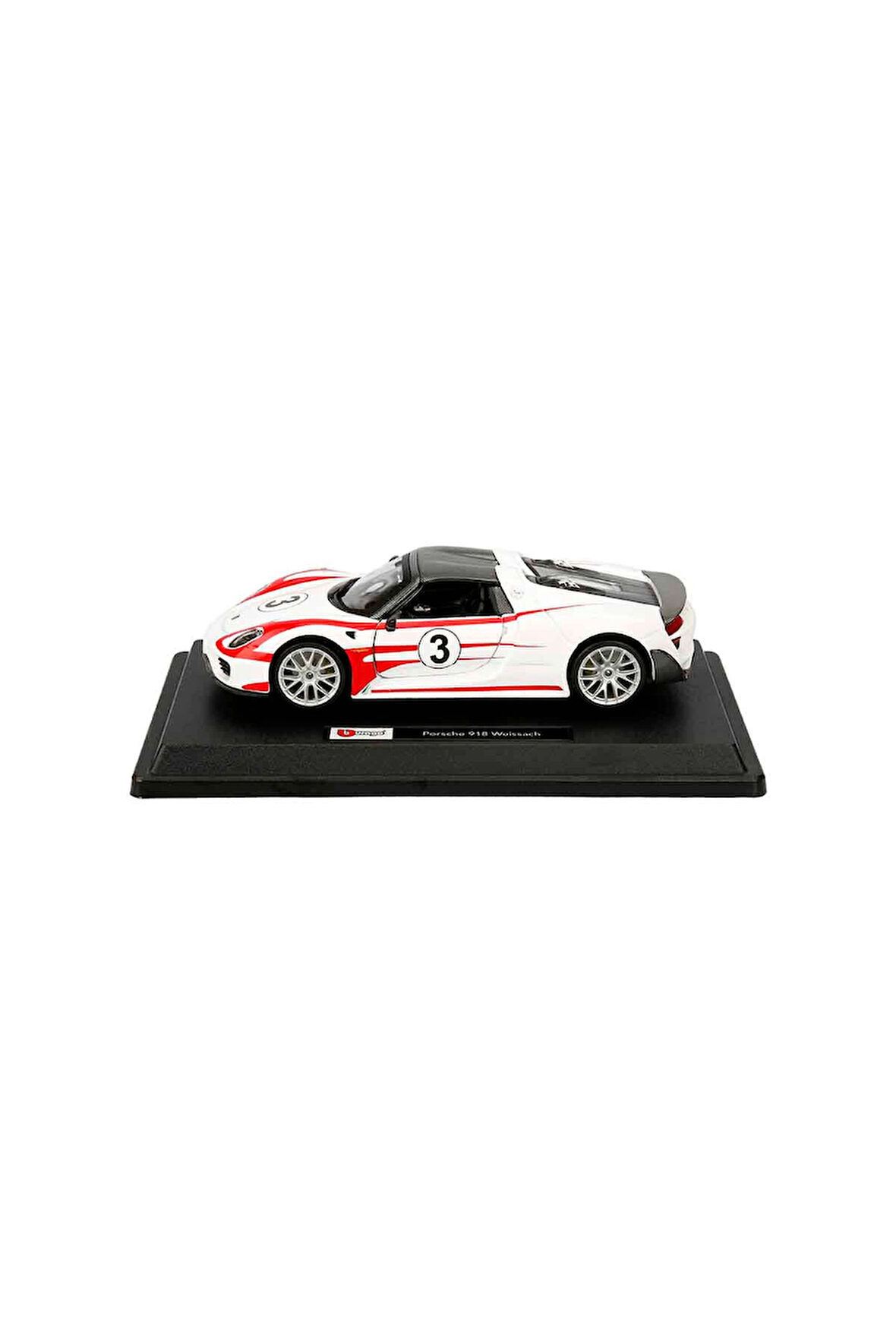 Bburago 1:24 Porsche 918 Spyder Model Araba 18-28009 Kız Erkek Çocuk Oyuncak Eğitici Oyuncaklar
