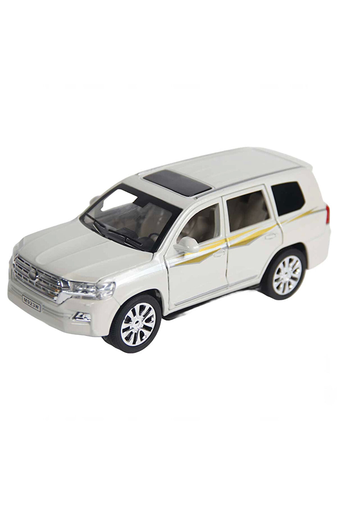 1:24 XLG Metal Sesli Işıklı Model Araba M923W-1 Kız Erkek Çocuk Oyuncak Eğitici Oyuncaklar