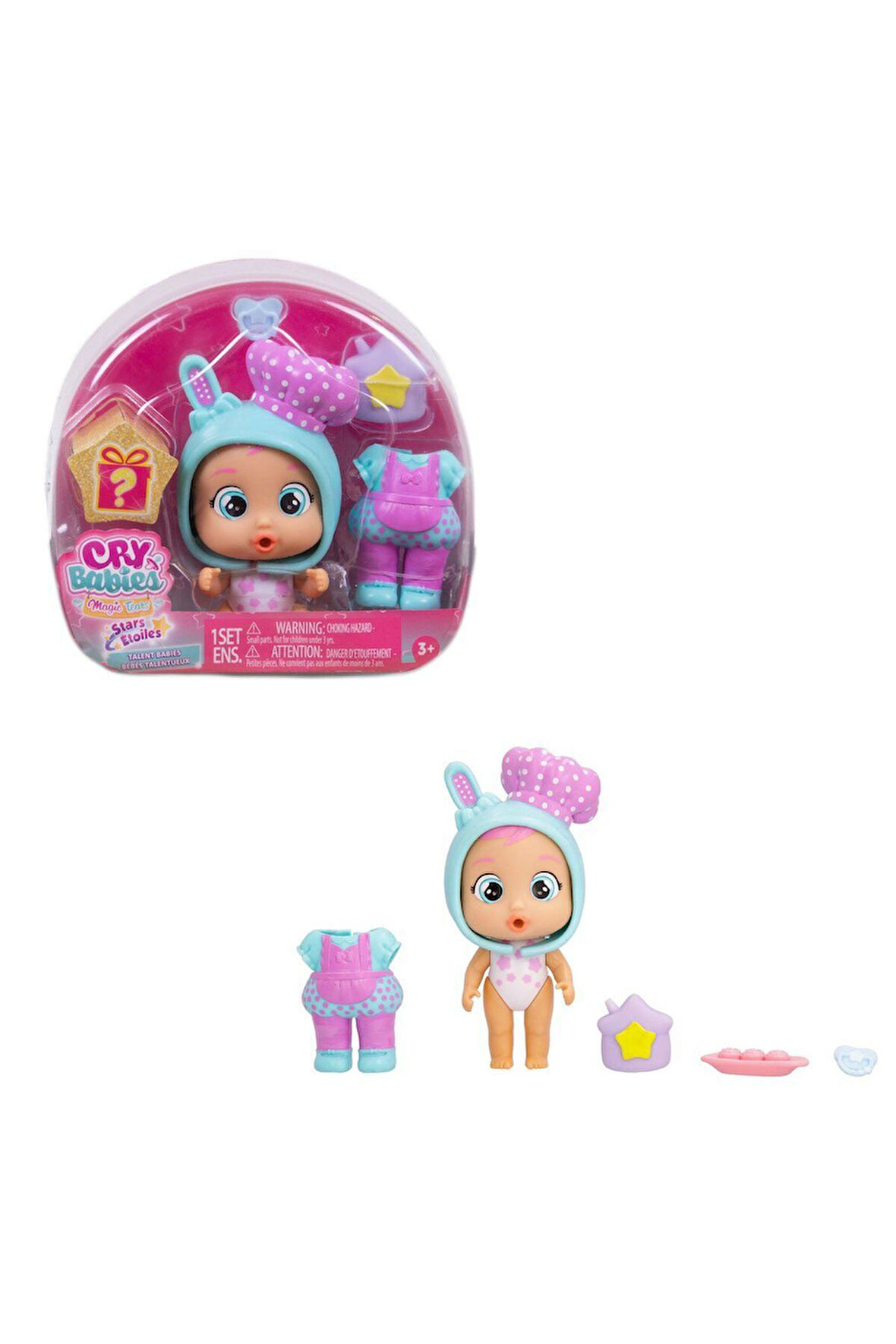 CYM14000 Cry Babies Magic Tears Stars Bebek - 916111 Kız Erkek Çocuk Oyuncak Eğitici Oyuncaklar