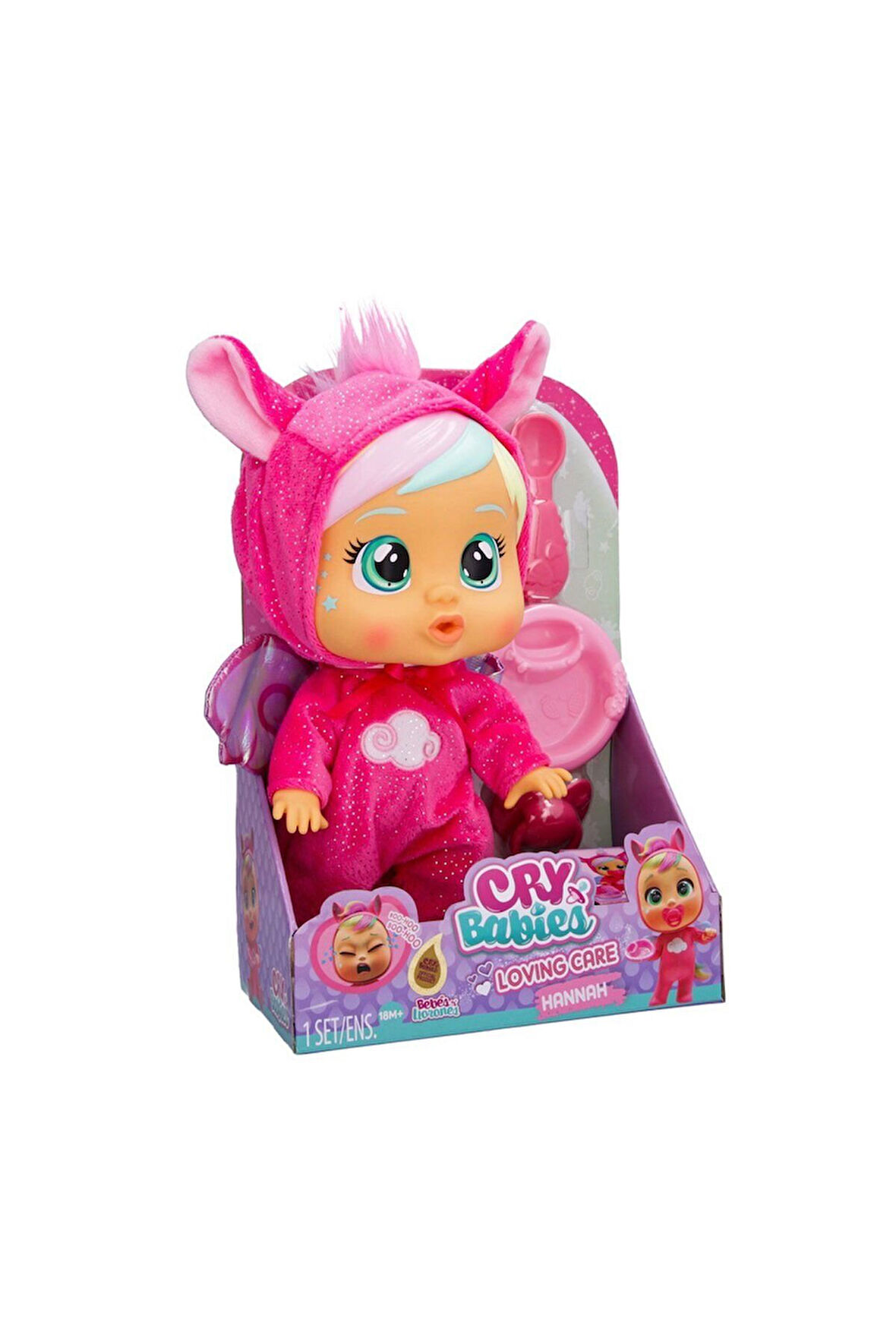 CYB58000 Cry Babies Love Fantasy Hannah - 909793 Kız Erkek Çocuk Oyuncak Eğitici Oyuncaklar