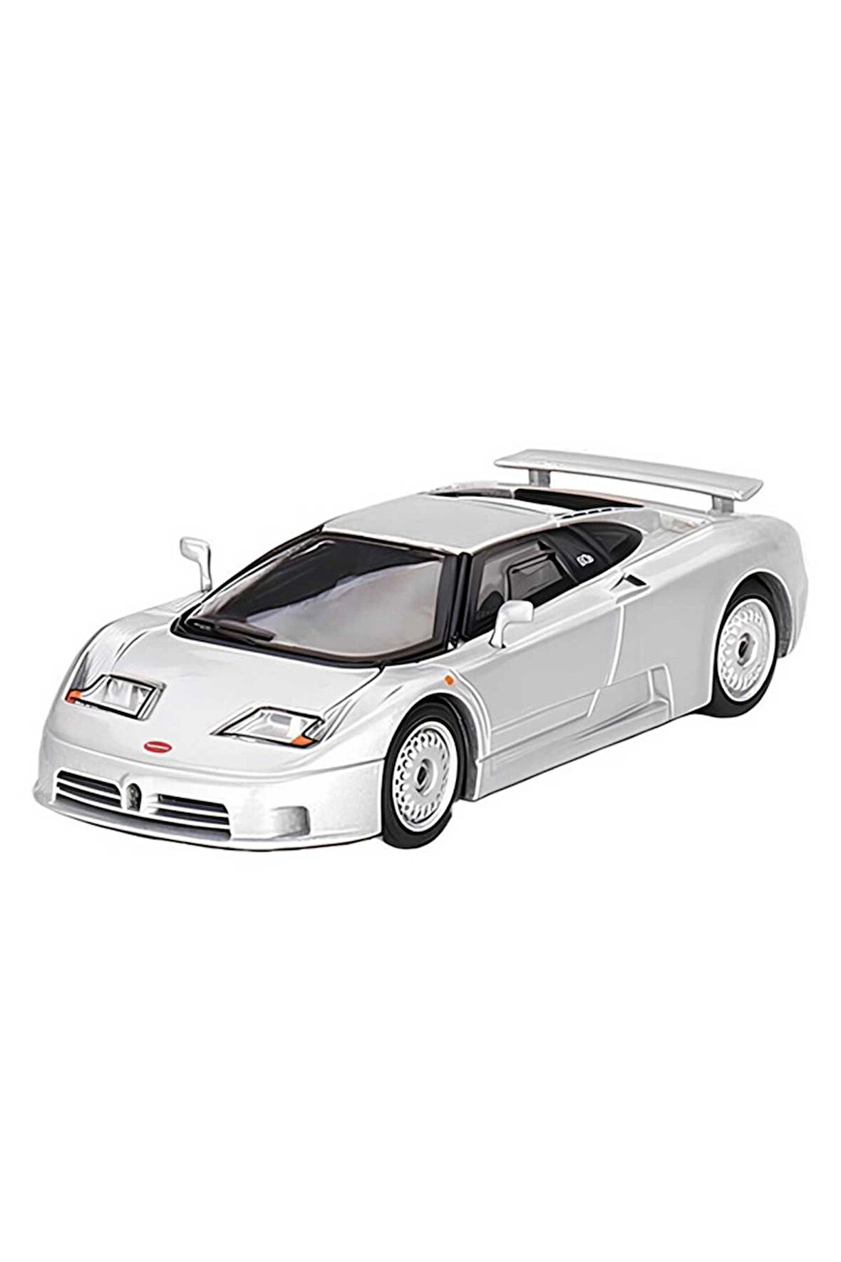 Mini Gt 1:64 Bugatti EB110 GT Grigio Chiaro Kız Erkek Çocuk Oyuncak Eğitici Oyuncaklar