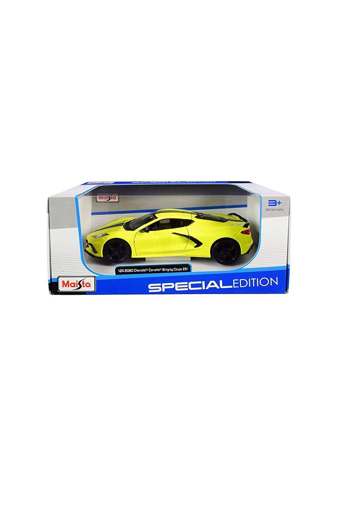 MAY 31527 Maisto 1/24 2020 Model Chevrolet Corvette Stingray Coupe z51 Kız Erkek Çocuk Oyuncak Eğiti
