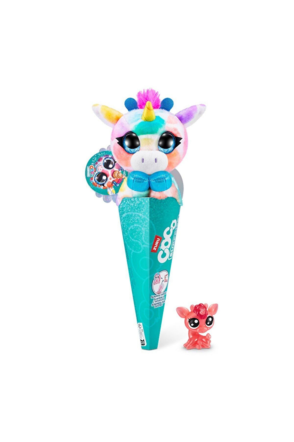 CCN01000 Coco Cones Fantasy Mini Pelüş CDU12-9608SQ1 Kız Erkek Çocuk Oyuncak Eğitici Oyuncaklar