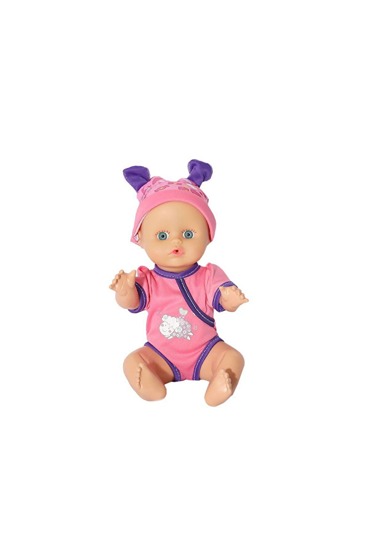 LMN-206 Poşette Müzikli Et Bebek Kız Erkek Çocuk Oyuncak Eğitici Oyuncaklar