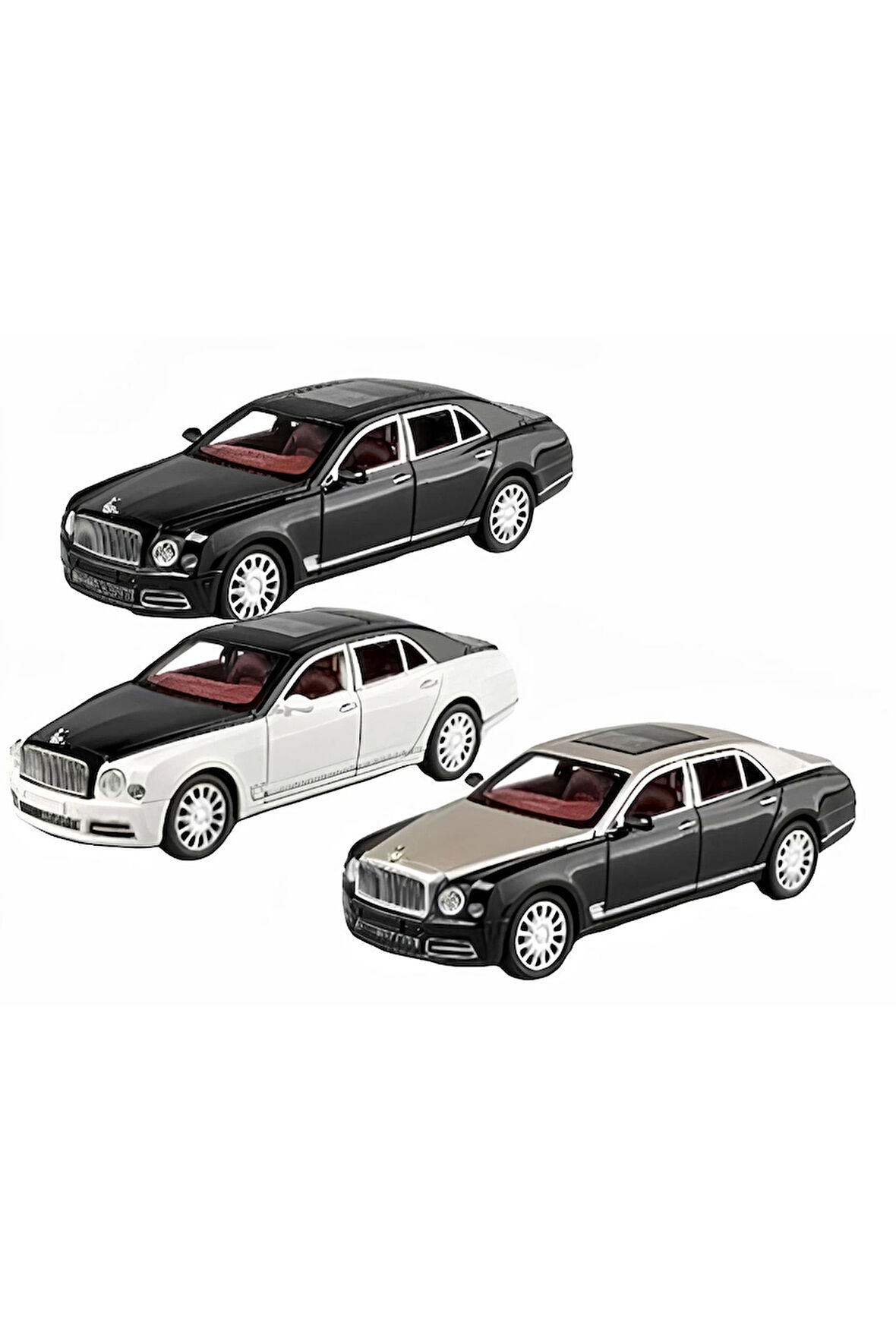 Sesli Işıklı Metal Bently Araba Kız Erkek Çocuk Oyuncak Eğitici Oyuncaklar