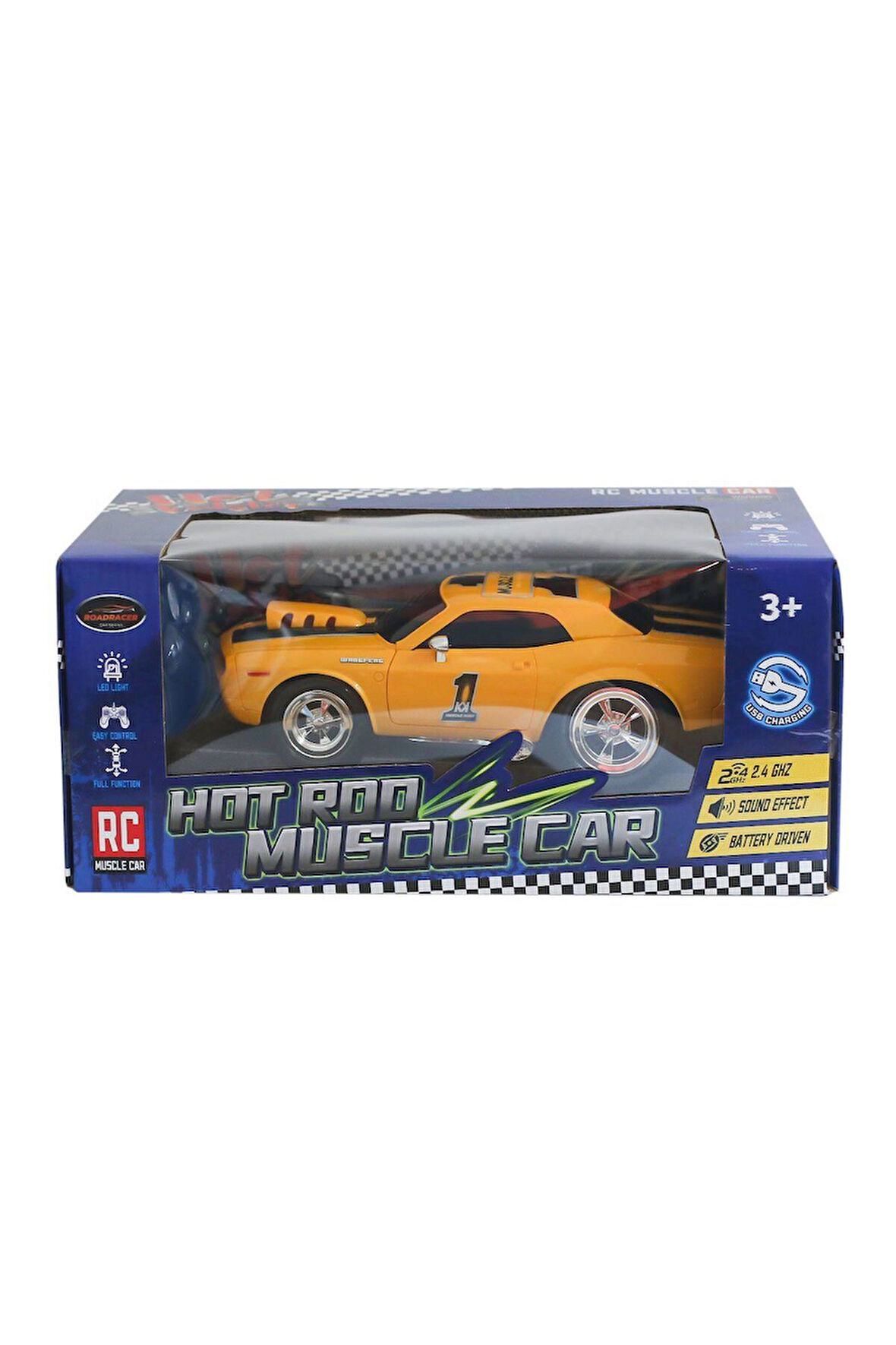 MK8026B Kumandalı Sesli Işıklı Drift Araba 1:16 -Can Kız Erkek Çocuk Oyuncak Eğitici Oyuncaklar