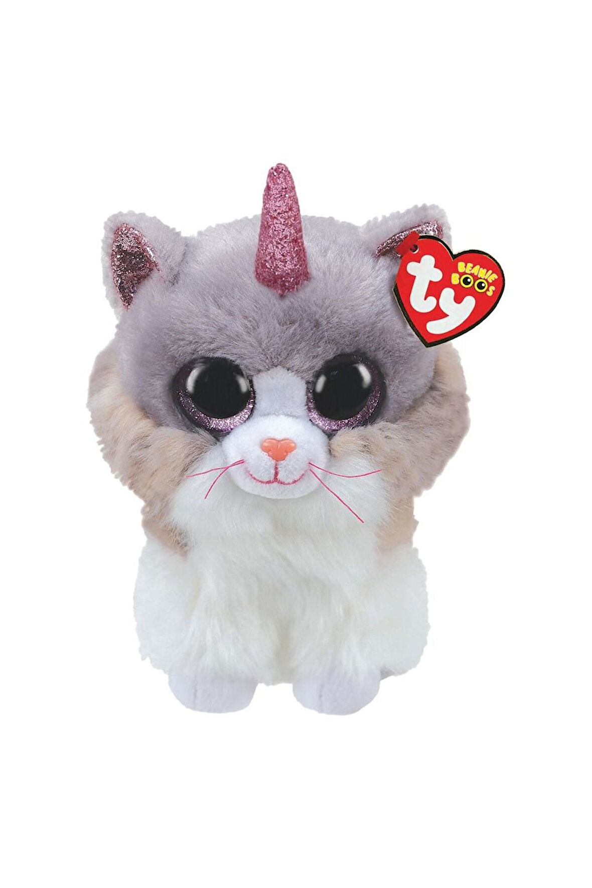 Ty Beanie Boos Peluş Unicorn Kedi Asher 22cm Kız Erkek Çocuk Oyuncak Eğitici Oyuncaklar