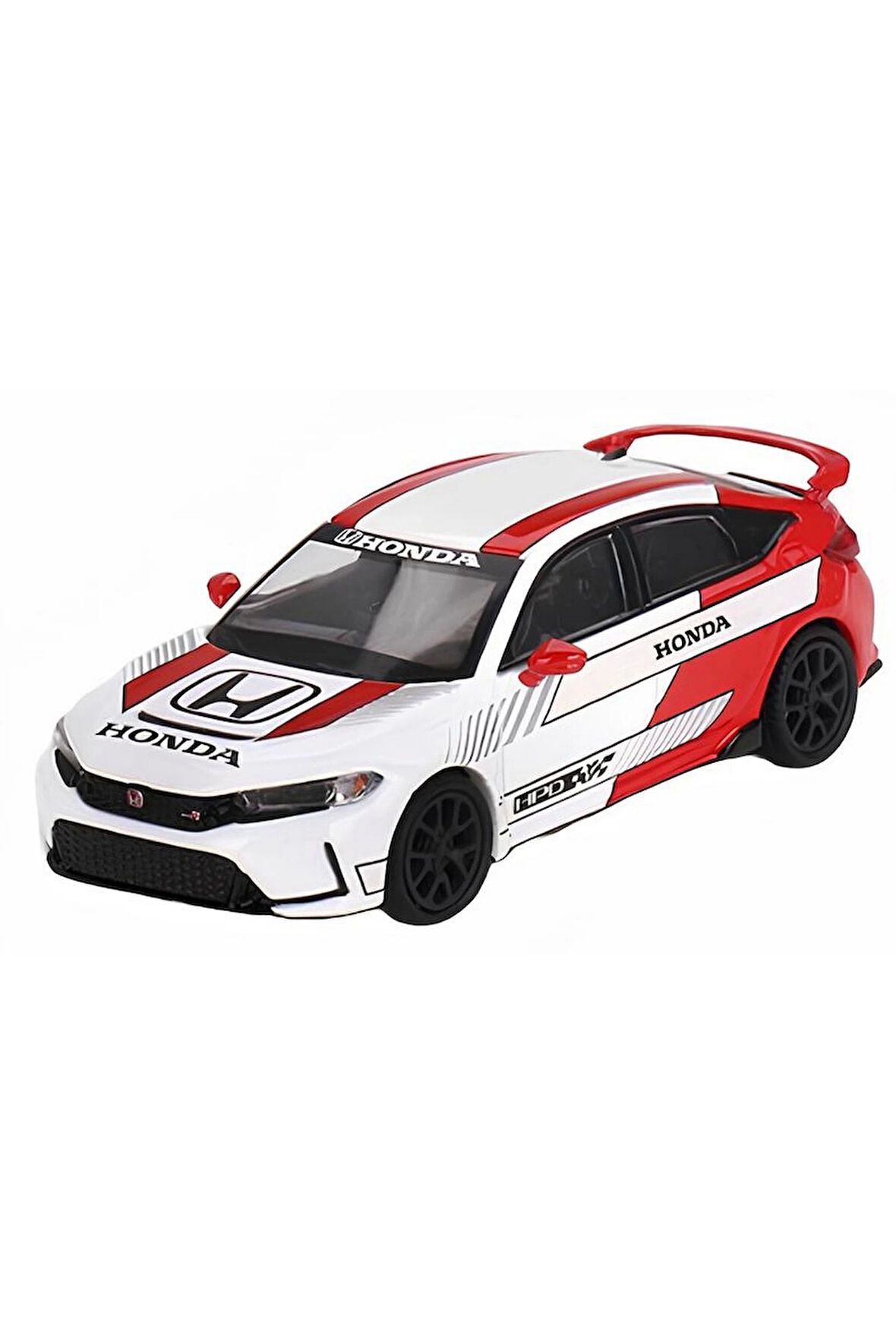 Mini Gt 1/64 Honda Civic Type R #2 2023 Pace Car White Kız Erkek Çocuk Oyuncak Eğitici Oyuncaklar