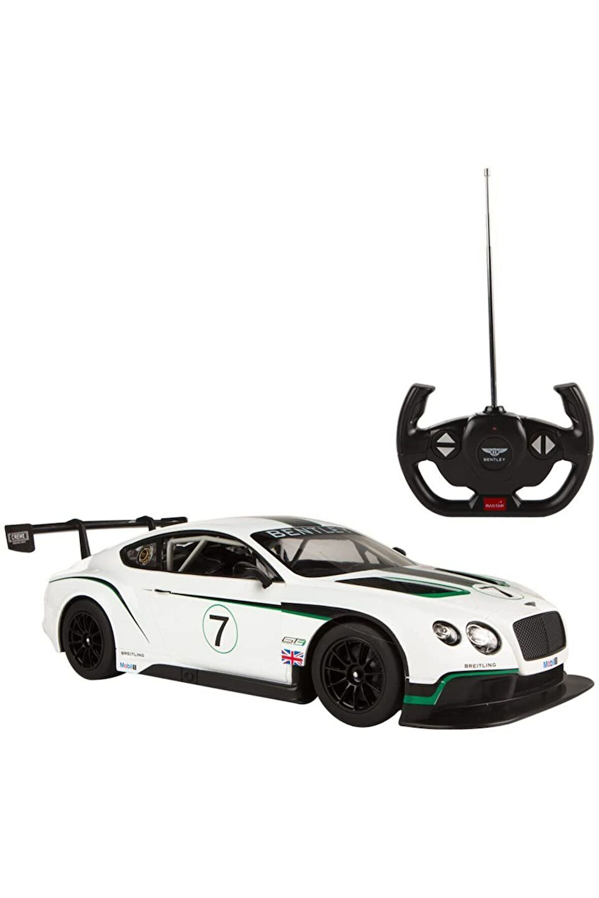Rastar 1:14 Bentley Continental GT3 Uzaktan Kumandalı Araba Kız Erkek Çocuk Oyuncak Eğitici Oyuncakl