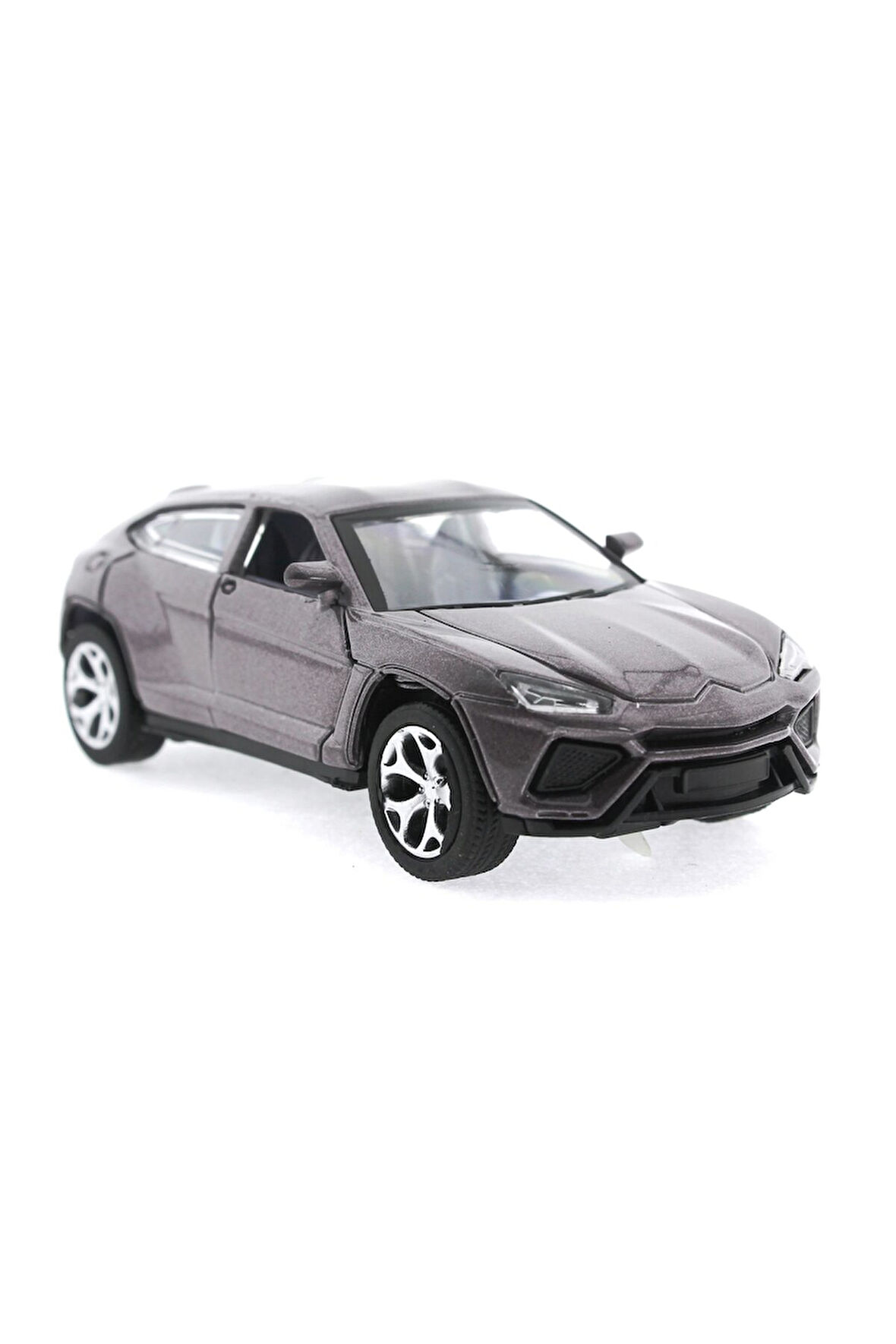 Çek Bırak Lamborghini Benzeri Simli Kahve Metal Araba Kız Erkek Çocuk Oyuncak Eğitici Oyuncaklar