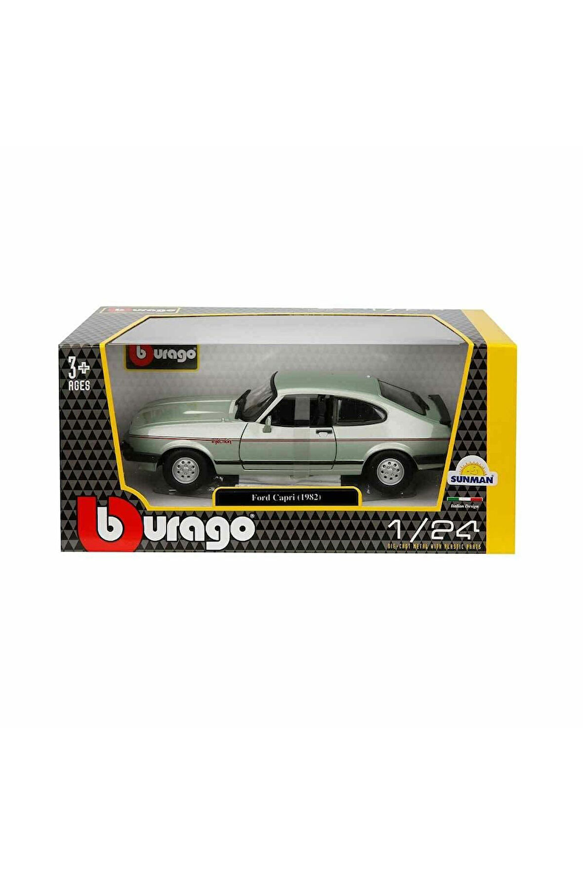 21093 1:24 Ford Capri 1973 Model Araba Kız Erkek Çocuk Oyuncak Eğitici Oyuncaklar