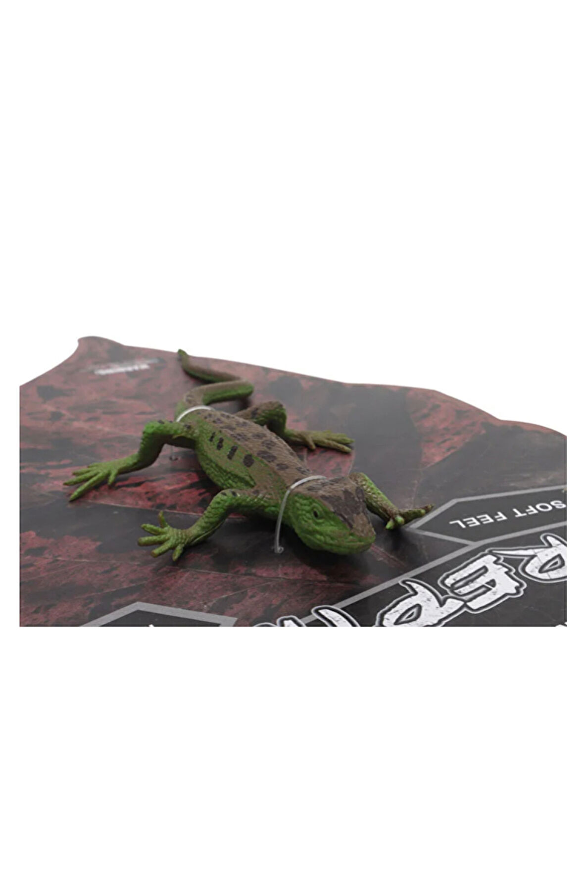 Strech Leopar Desenli Kertenkele Kız Erkek Çocuk Oyuncak Eğitici Oyuncaklar