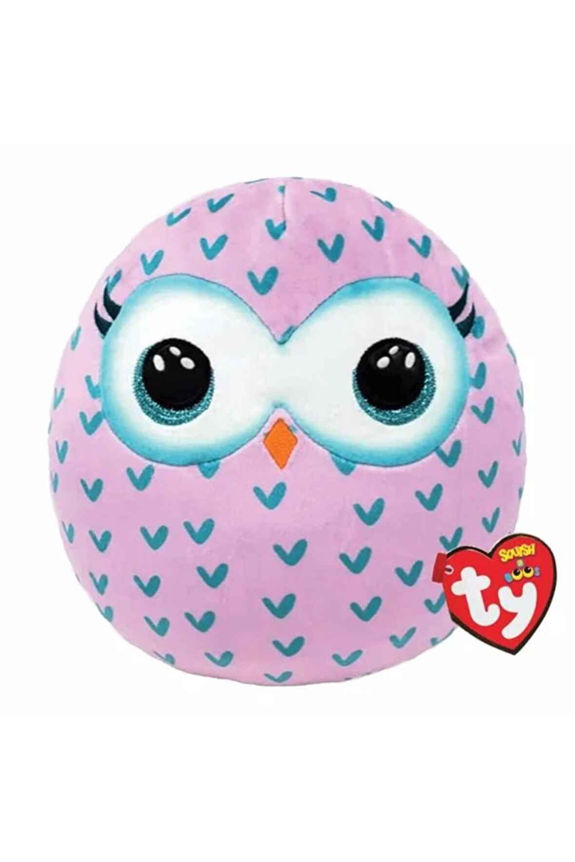 Ty Squishy Boos Yastık Baykuş Winks 36cm Kız Erkek Çocuk Oyuncak Eğitici Oyuncaklar