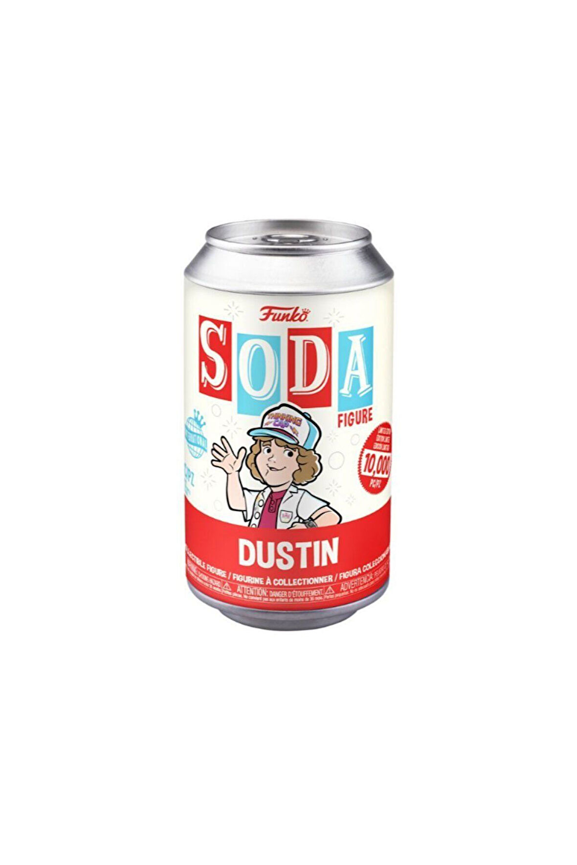 64142 Funko SODA Stranger Things Dustin Kız Erkek Çocuk Oyuncak Eğitici Oyuncaklar