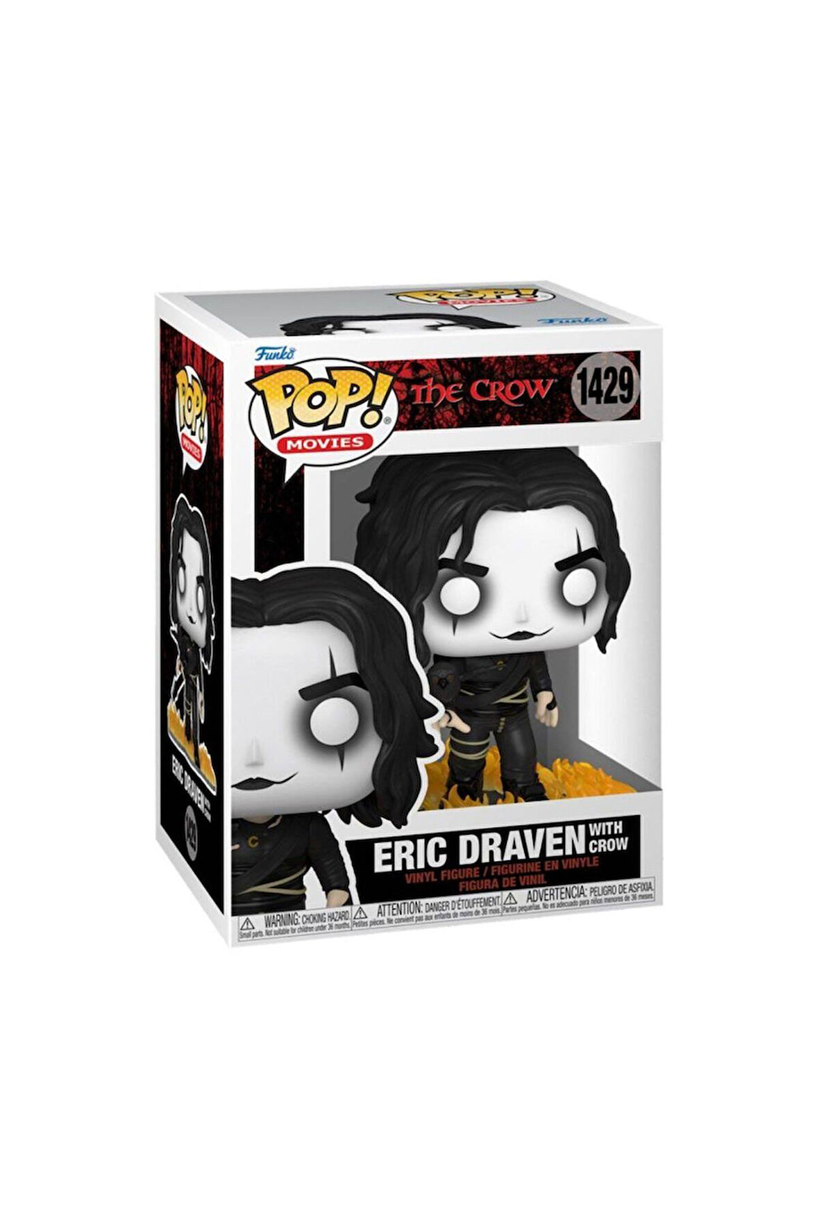 72380 Funko POP Movies The Crow Eric With Crow Kız Erkek Çocuk Oyuncak Eğitici Oyuncaklar