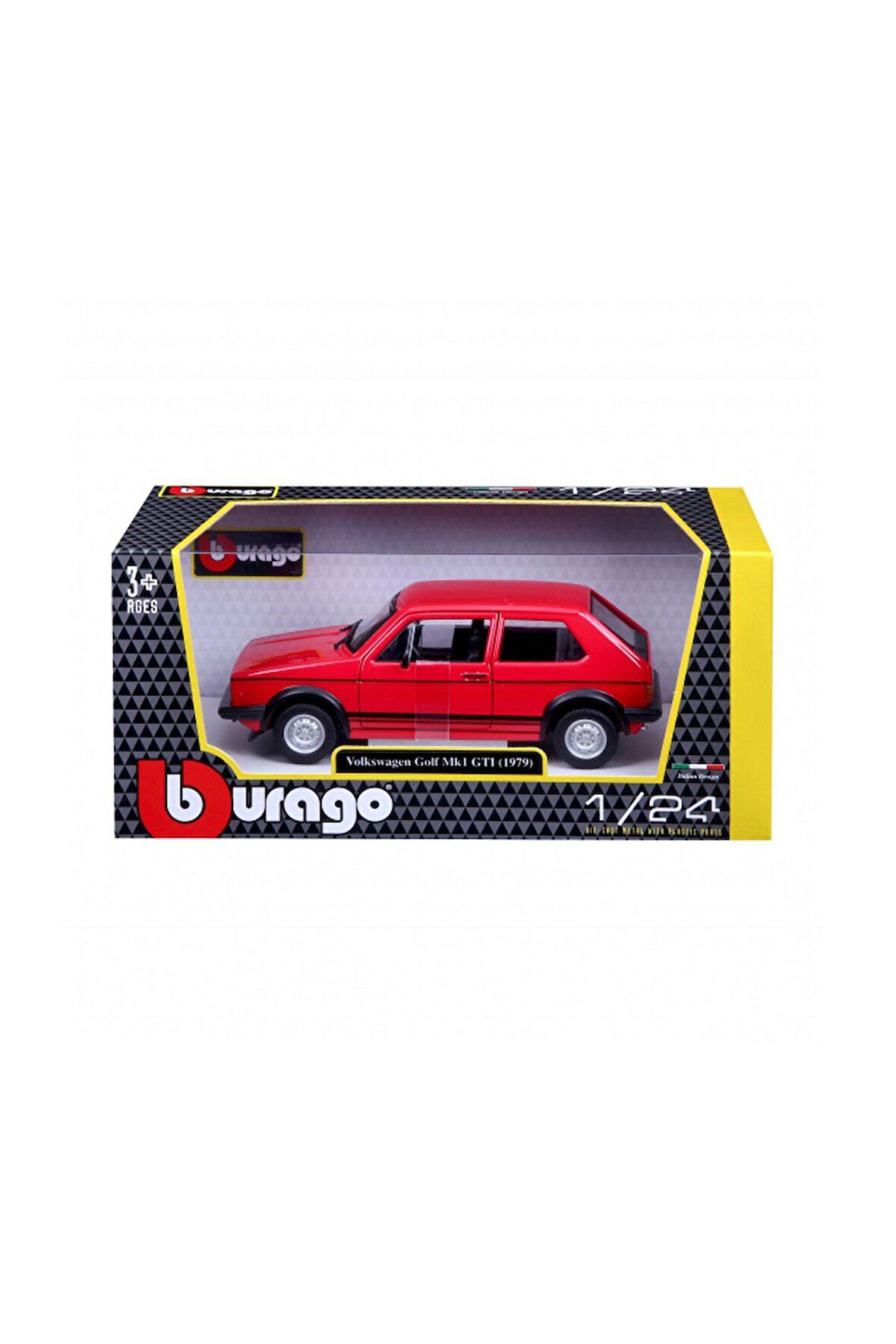 21089 Sunman, 1:24 Burago Volswagen Golf Mk1 Gtı Kız Erkek Çocuk Oyuncak Eğitici Oyuncaklar