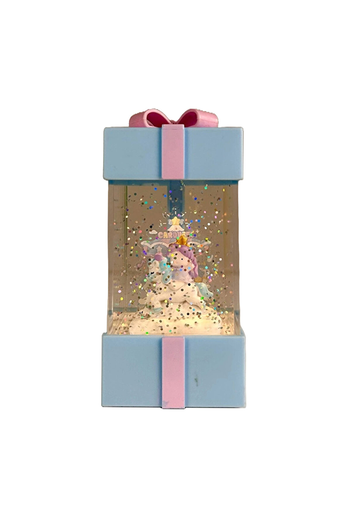 Kar Küresi Plastik Unicorn LLM-HDY0051 Kız Erkek Çocuk Oyuncak Eğitici Oyuncaklar